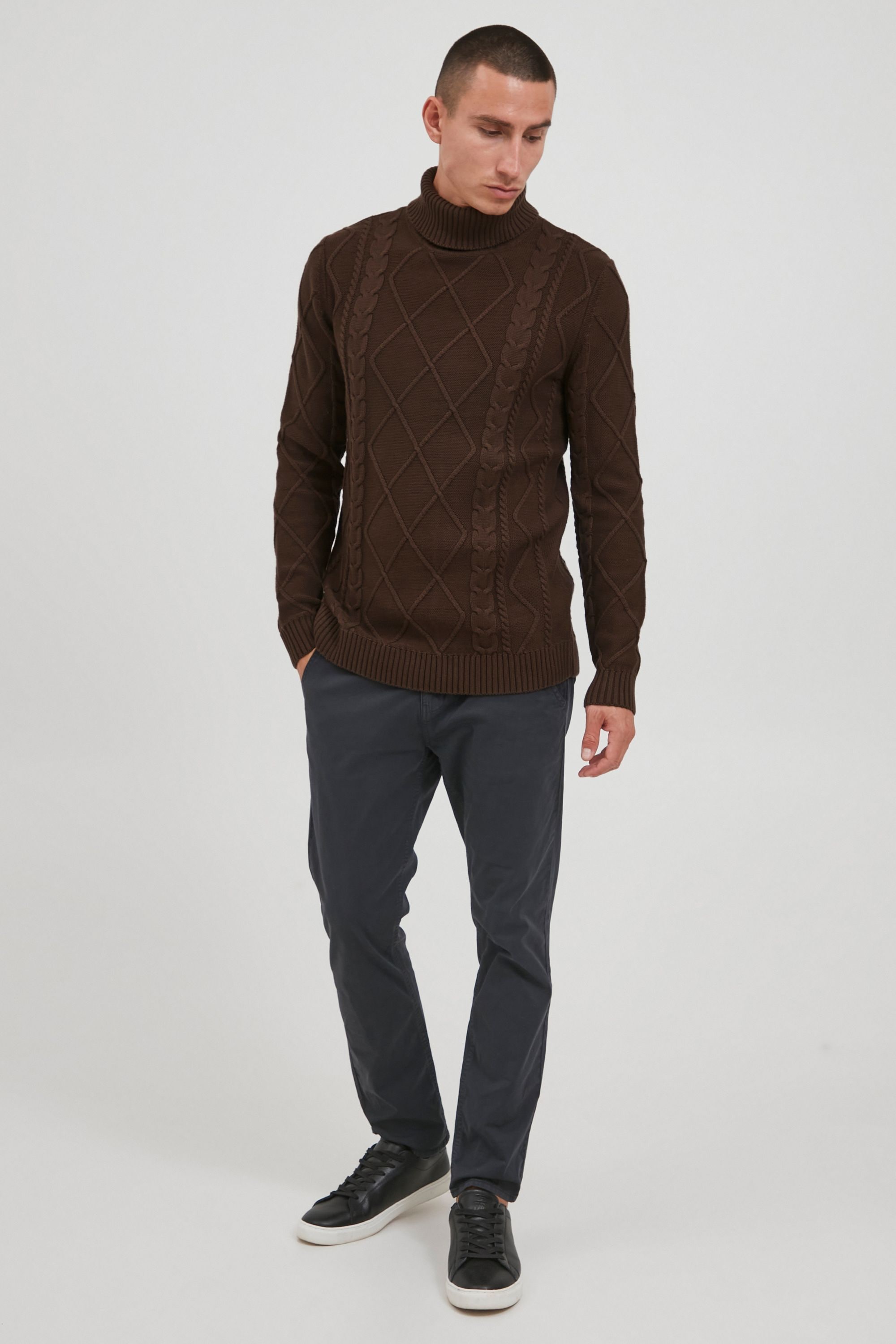 !Solid Strickfleece-Pullover »Strickpullover SDTerence«