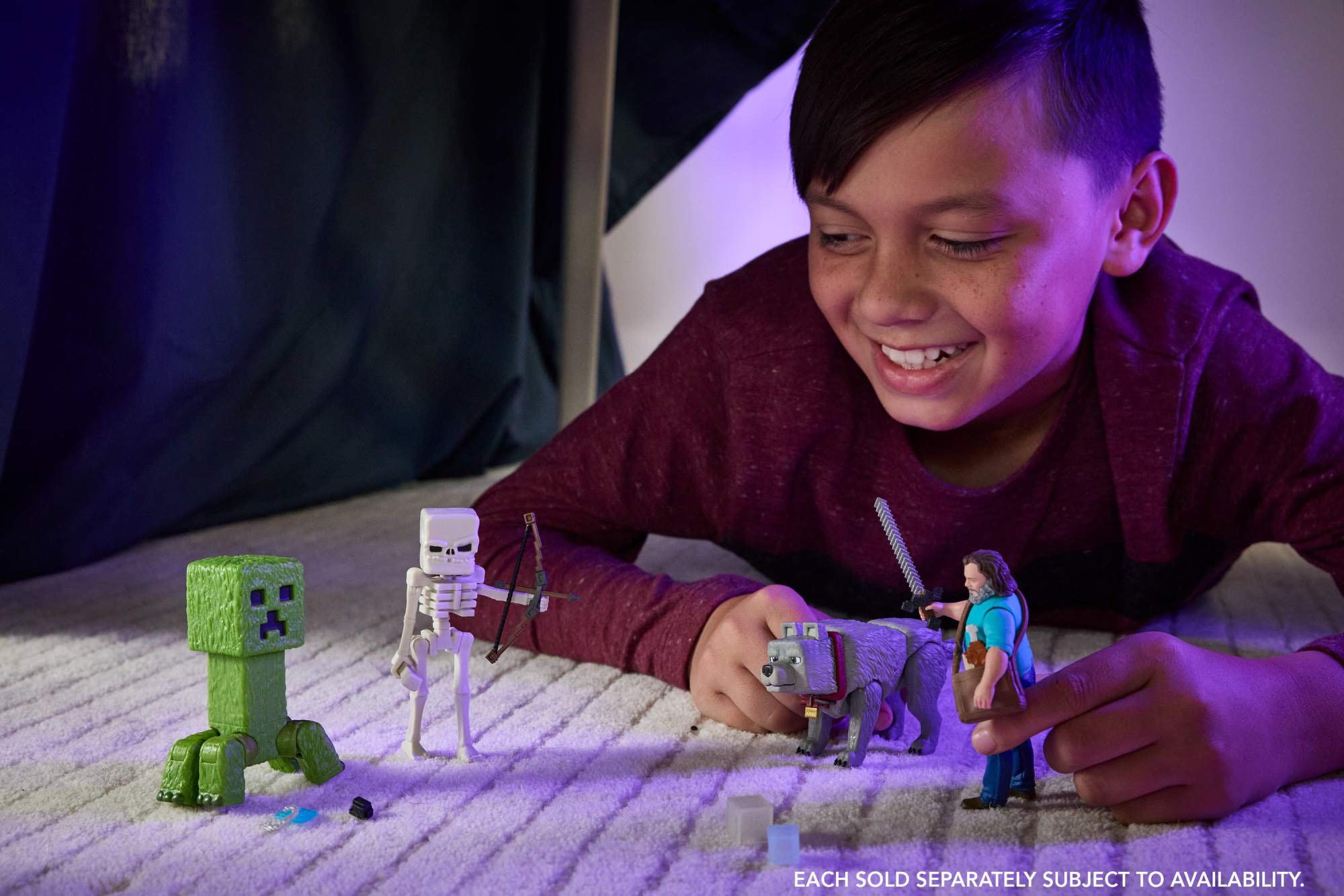 Mattel® Actionfigur »Minecraft Steve«, (Set)