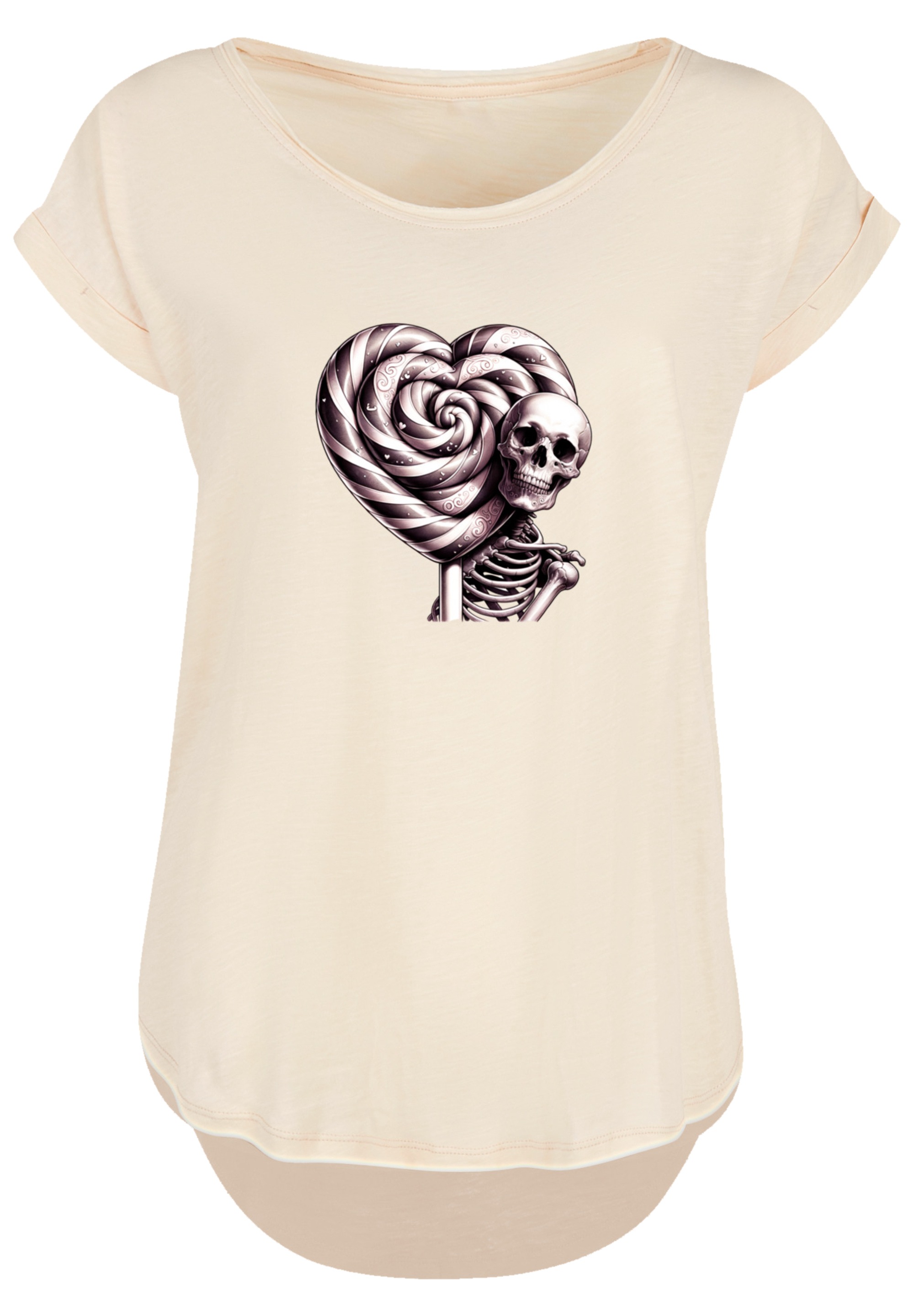 F4NT4STIC T-Shirt »Süße Süßigkeiten Herzform Liebe« Premium Qualität