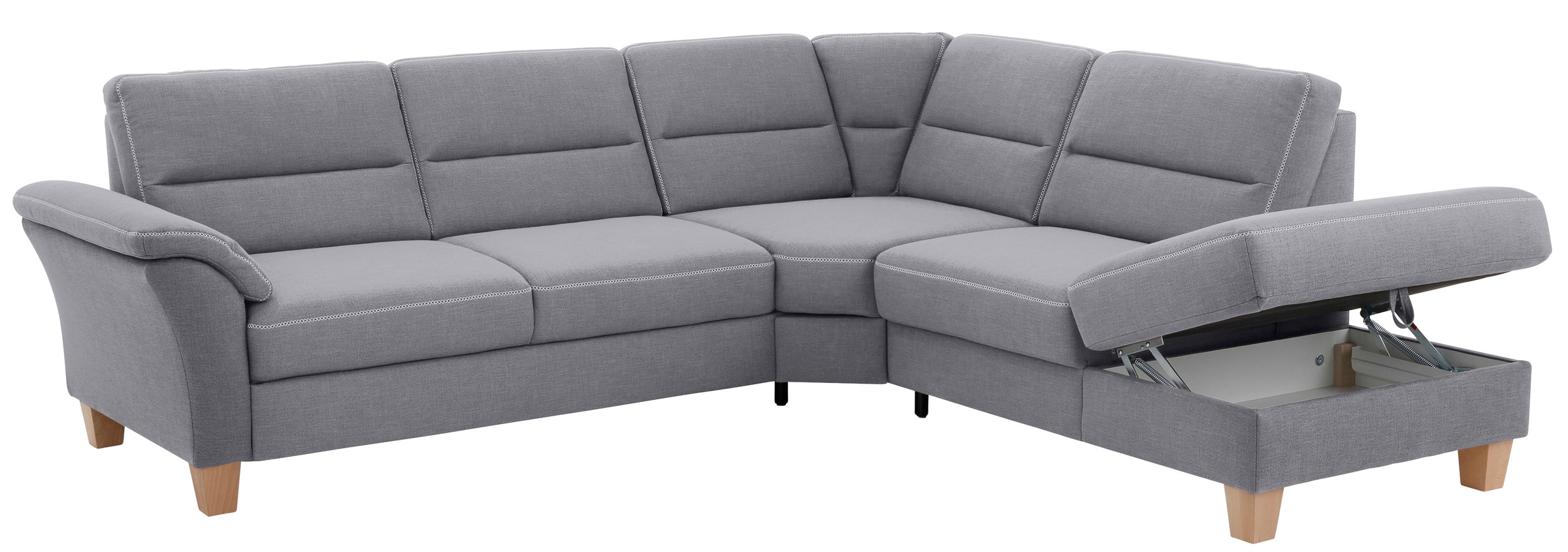 Home affaire Ecksofa »Soleo L-Form«, komfortabel durch Trapezecke mit Relaxfunktion, auch mit Bettfunktion