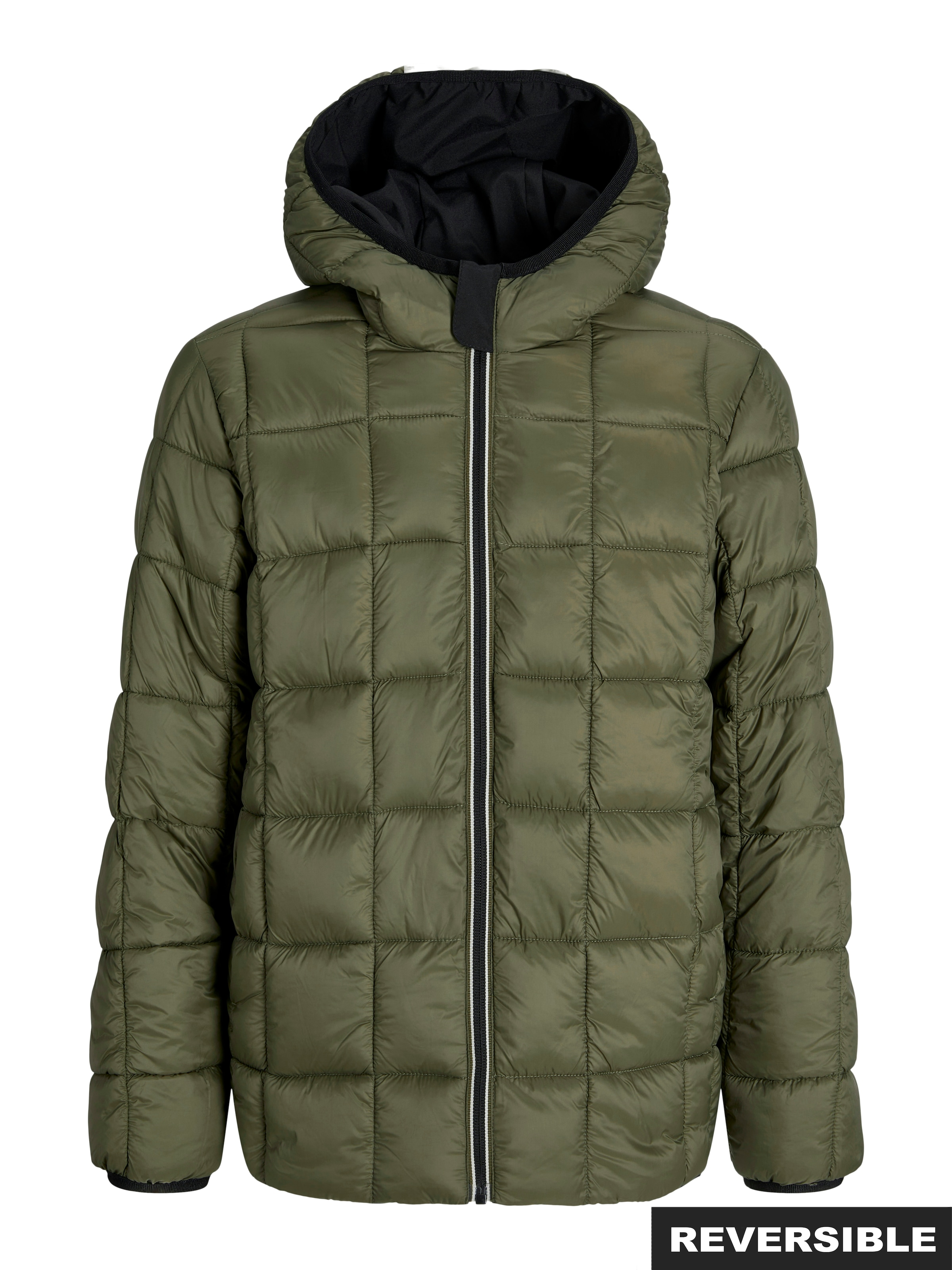 Jack & Jones Junior Outdoorjacke »JJEBROOK REVERSIBLE JACKET SN JNR« mit Kapuze