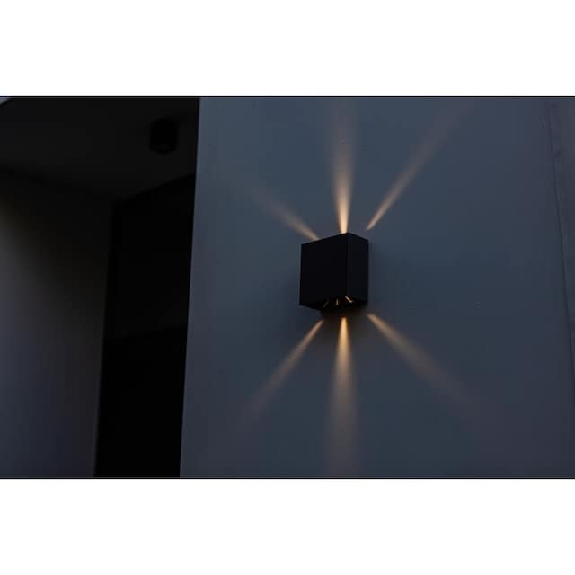 LUTEC LED Außen-Wandleuchte »GEMINI« | BAUR