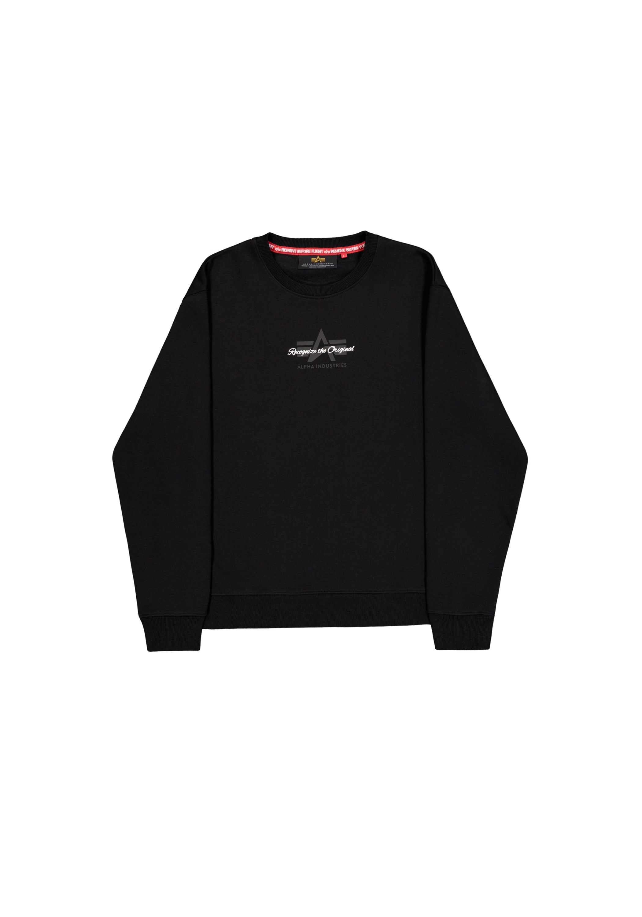 Alpha Industries Foam Sweatshirt Black 2XL