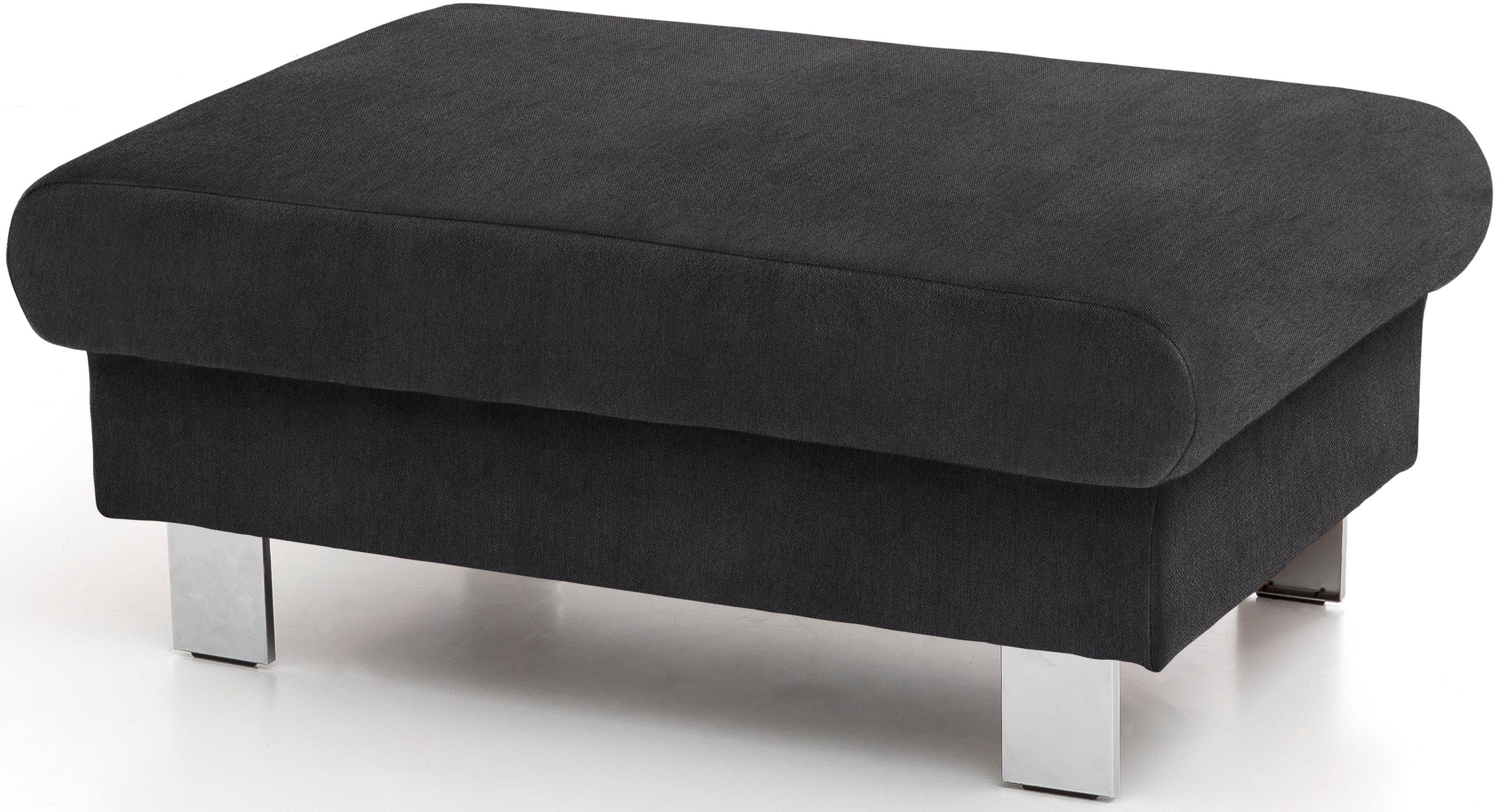 Thumbnail - COTTA Polstergarnitur "Komaris L-Form", (Set), Set bestehend aus: Ecksofa mit Kopfteilverstellung & Hocker