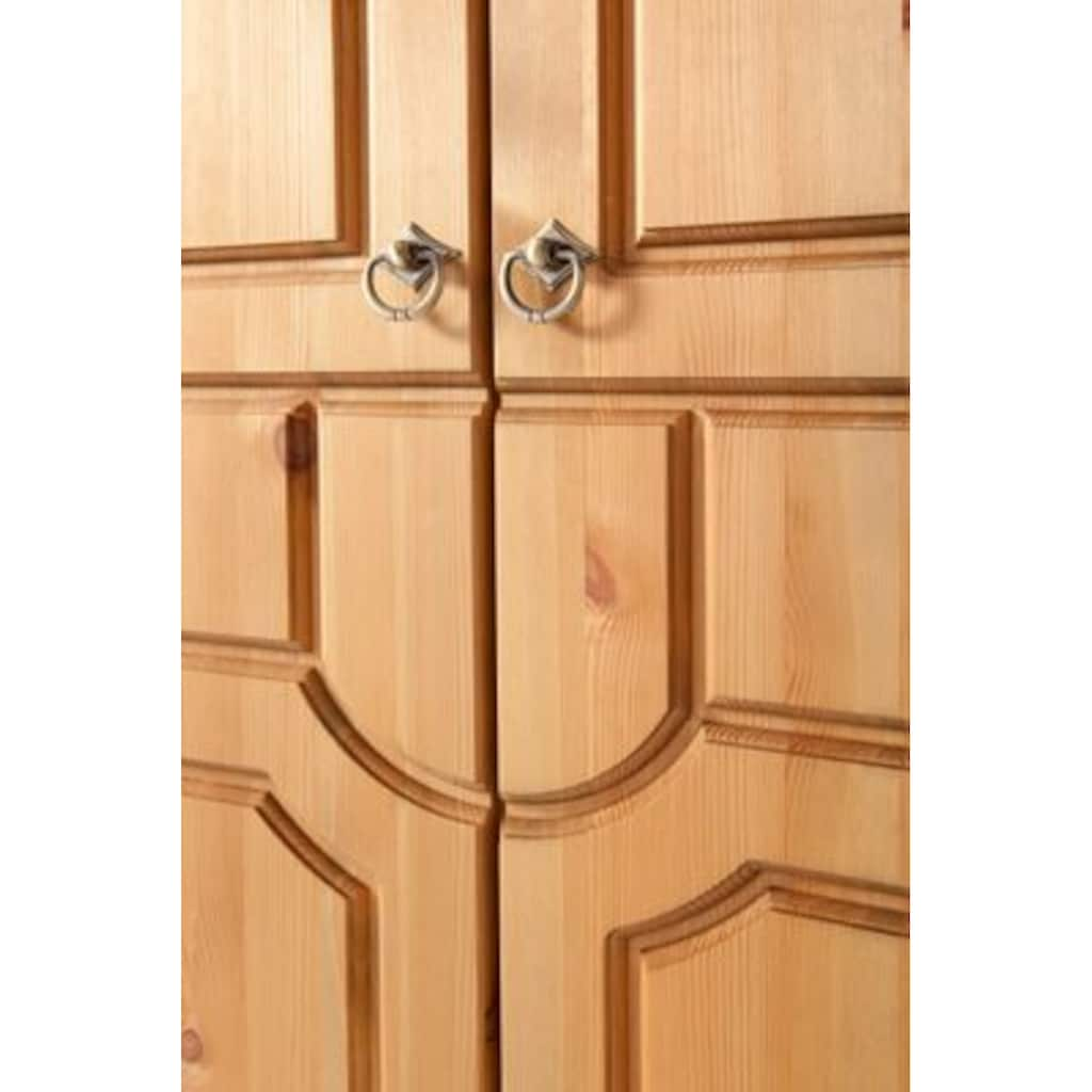 Home affaire Garderobenschrank »Klera«, Breite 67 cm, aus massiver Kiefer, FSC®-zertifiziert