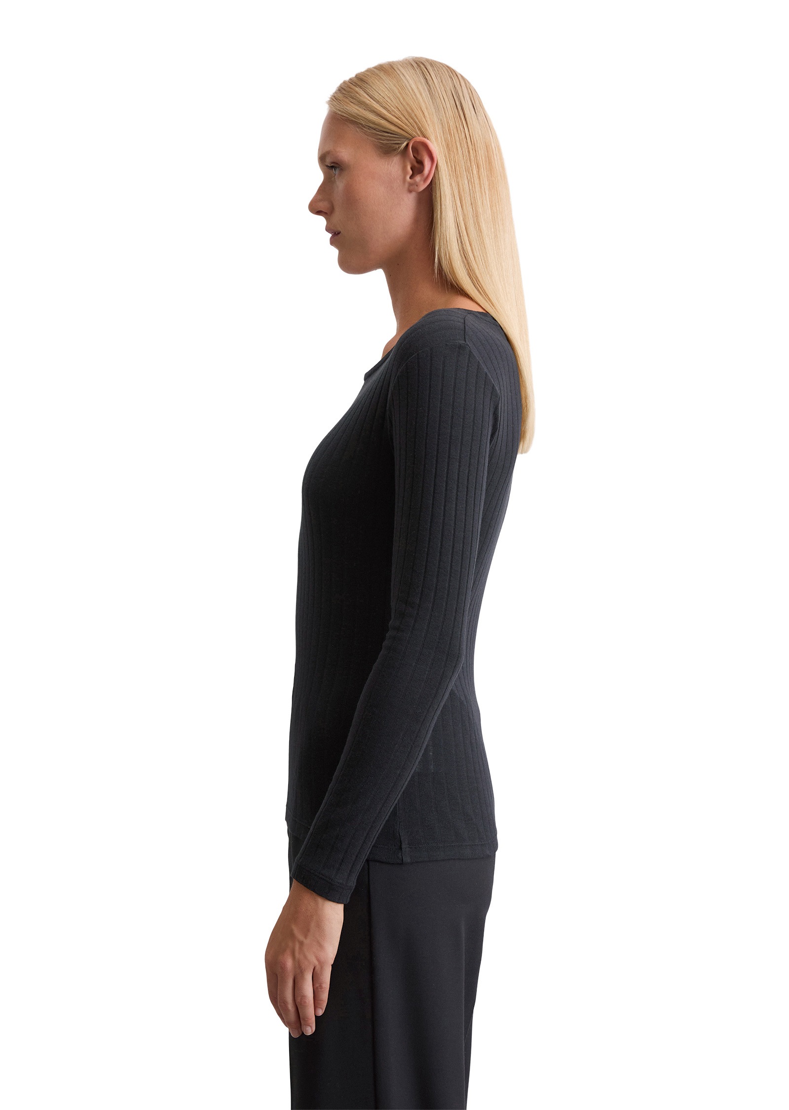 Marc OPolo Langarmshirt "aus Organic-Cotton-Modal-Mix" günstig online kaufen