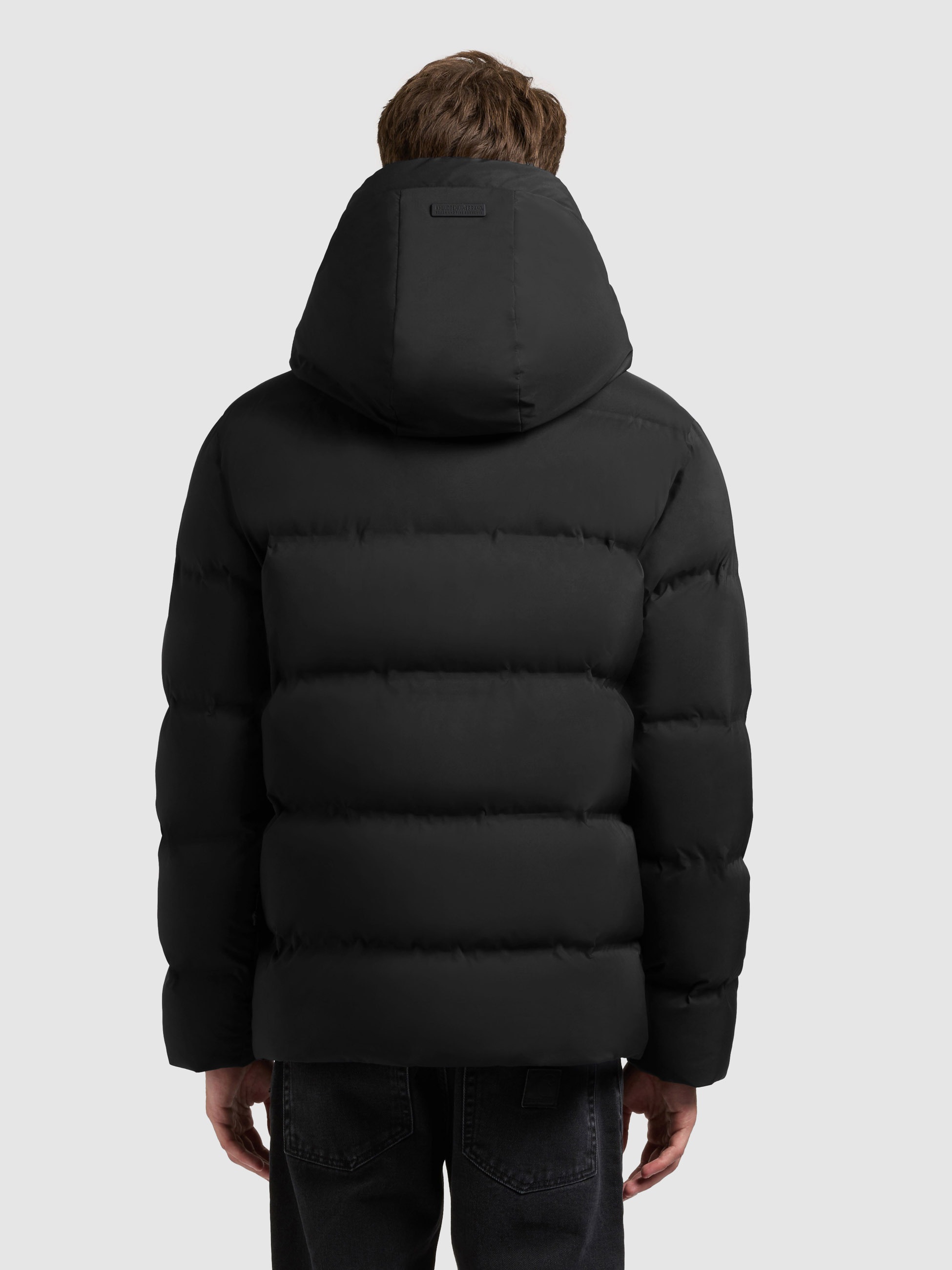 khujo SILAS3 Men's Quilted Jacket Black Size L 3