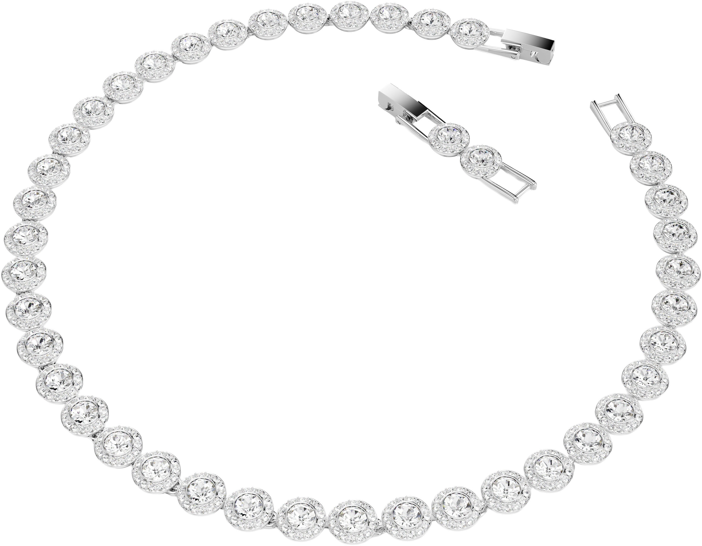 Swarovski Collier »Schmuck Geschenk Una Angelic Tennis Halskette, 5720505, 5727095«, mit Swarovski® Kristall