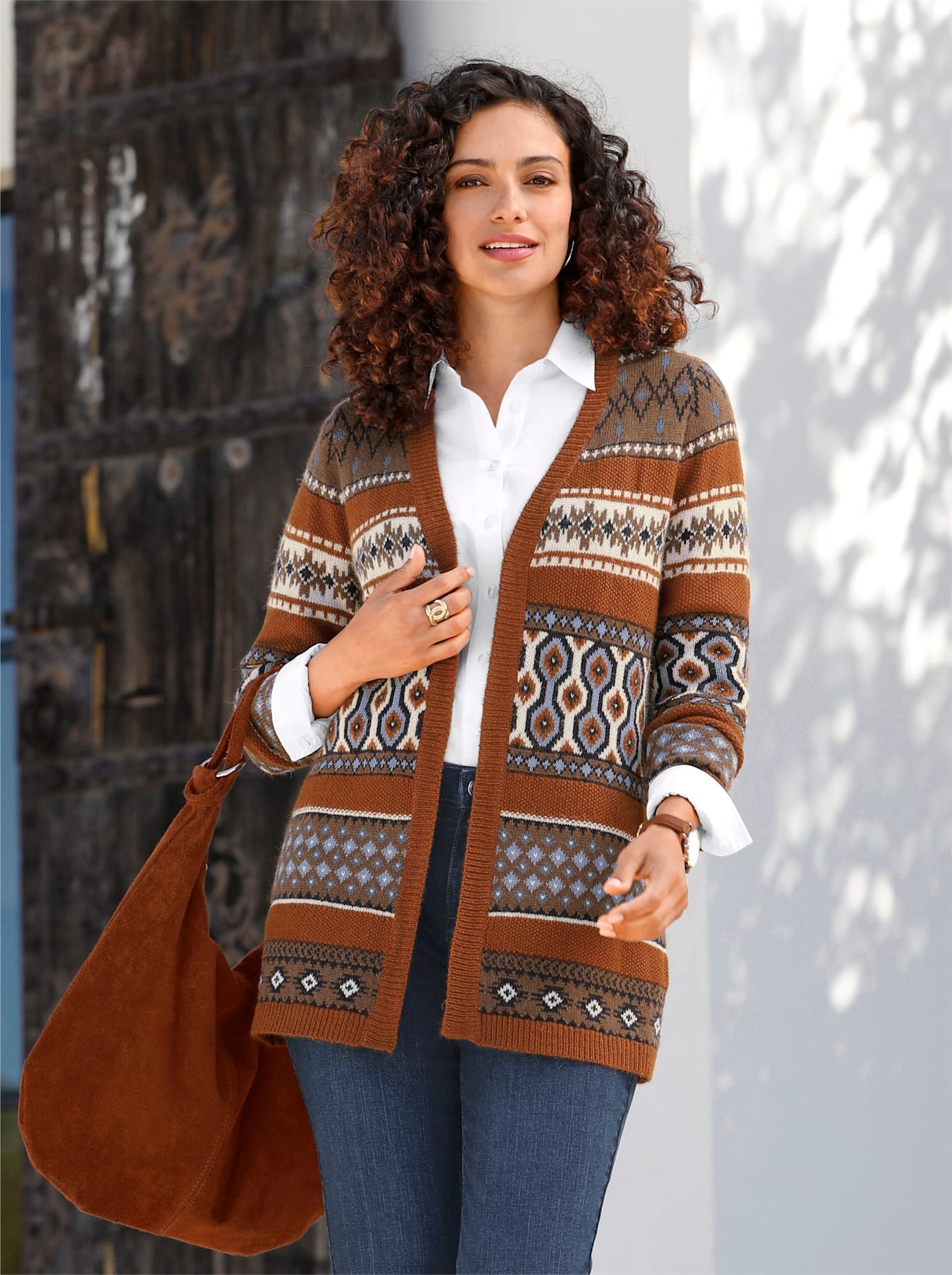 Inspirationen Longstrickjacke