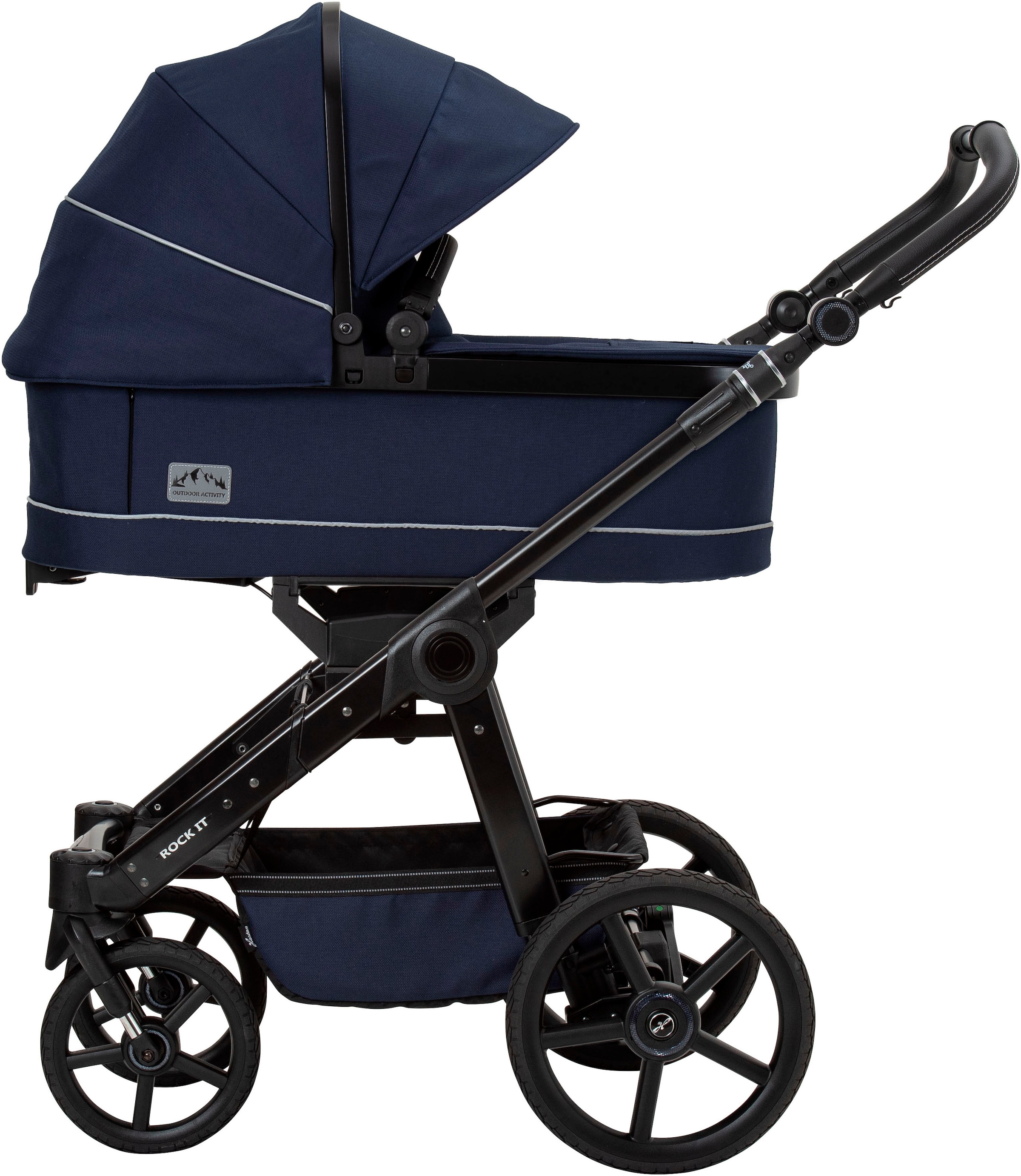 Hartan Kombi-Kinderwagen »Rock it GTR Outdoor mit Handbremse«, Made in Germany