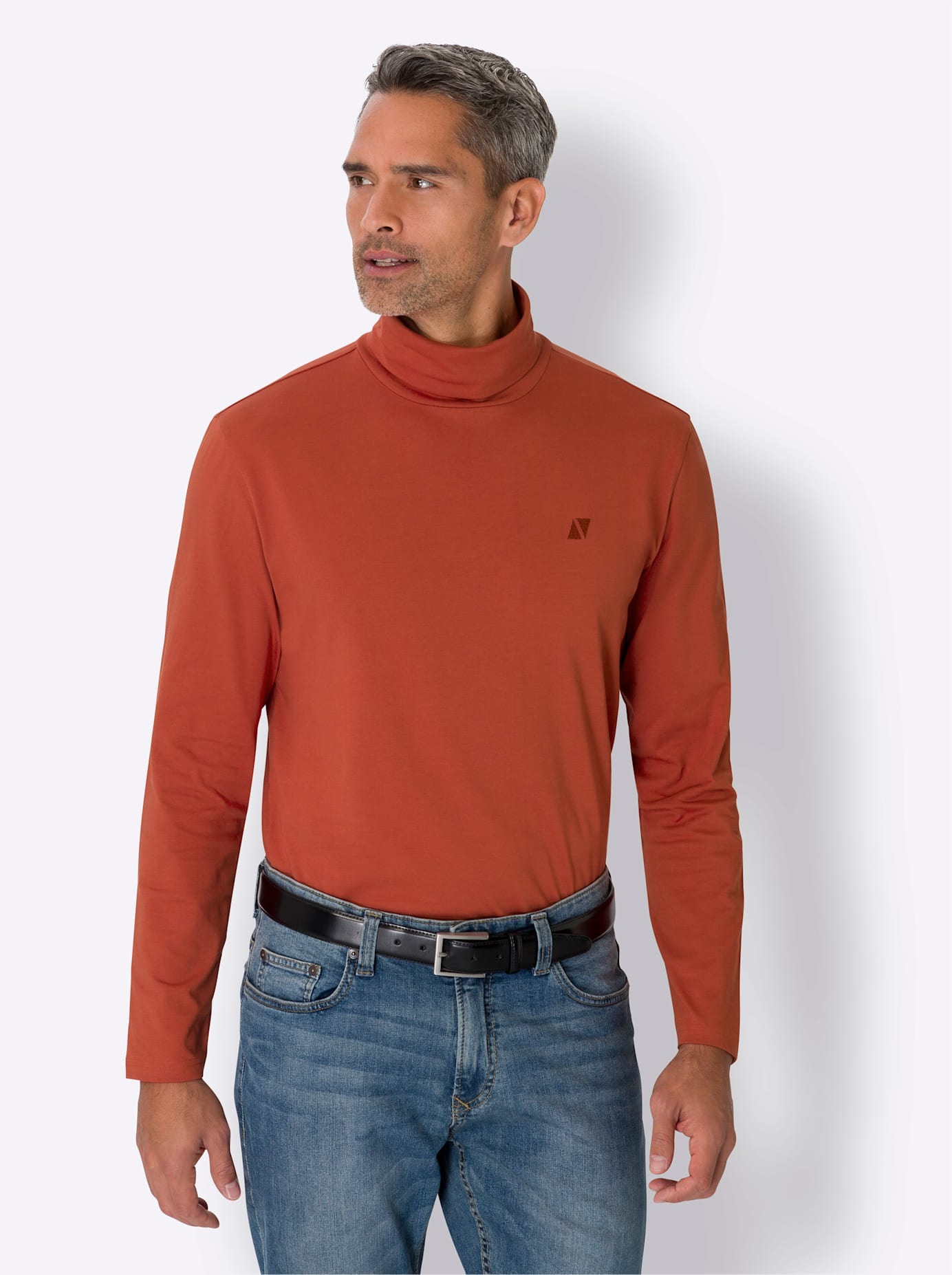 Classic Rollkragenshirt "Rollkragen-Shirt" 1 Stk. tlg. günstig online kaufen