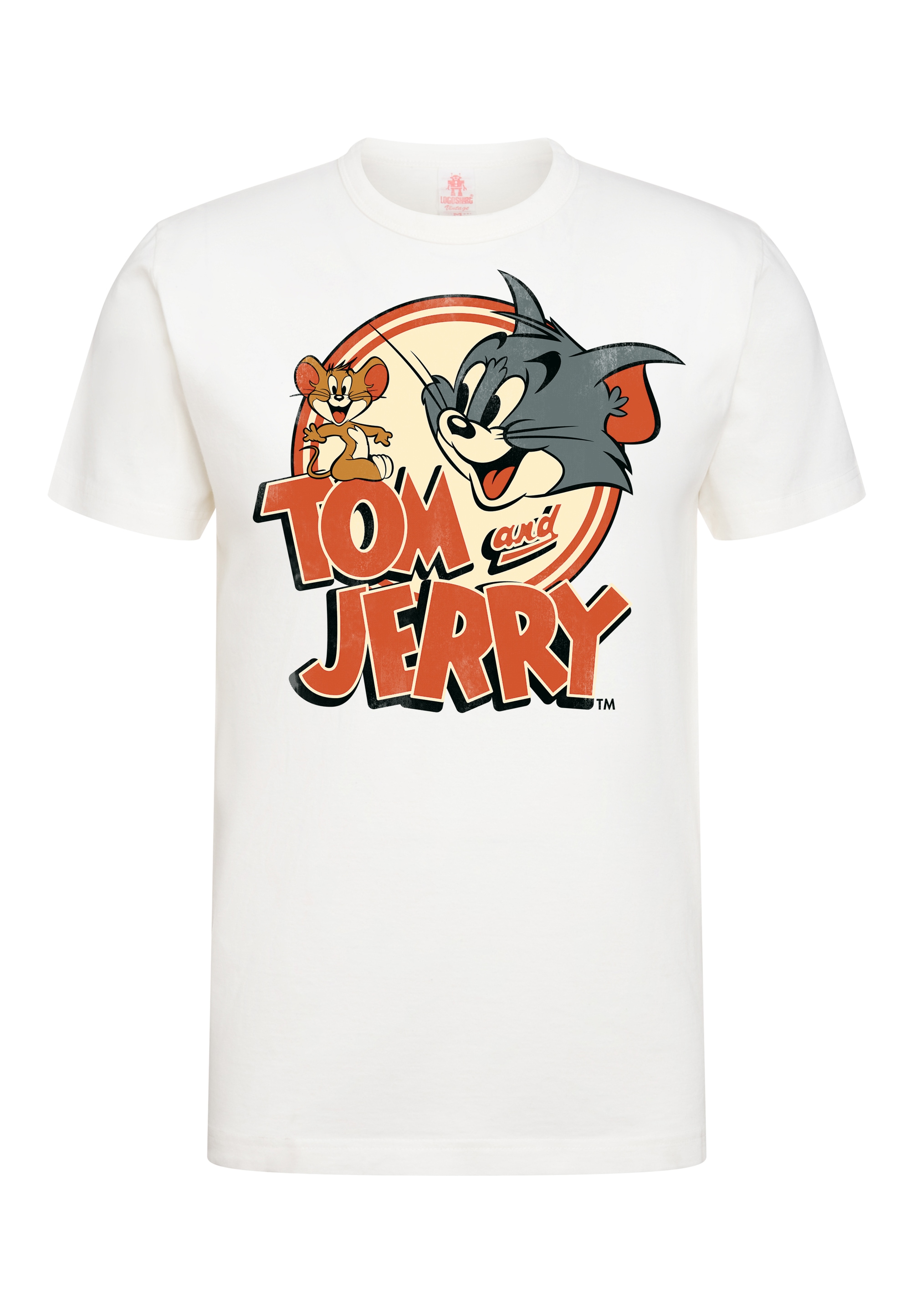 LOGOSHIRT T-Shirt »Tom & Jerry«, mit lizenziertem Print