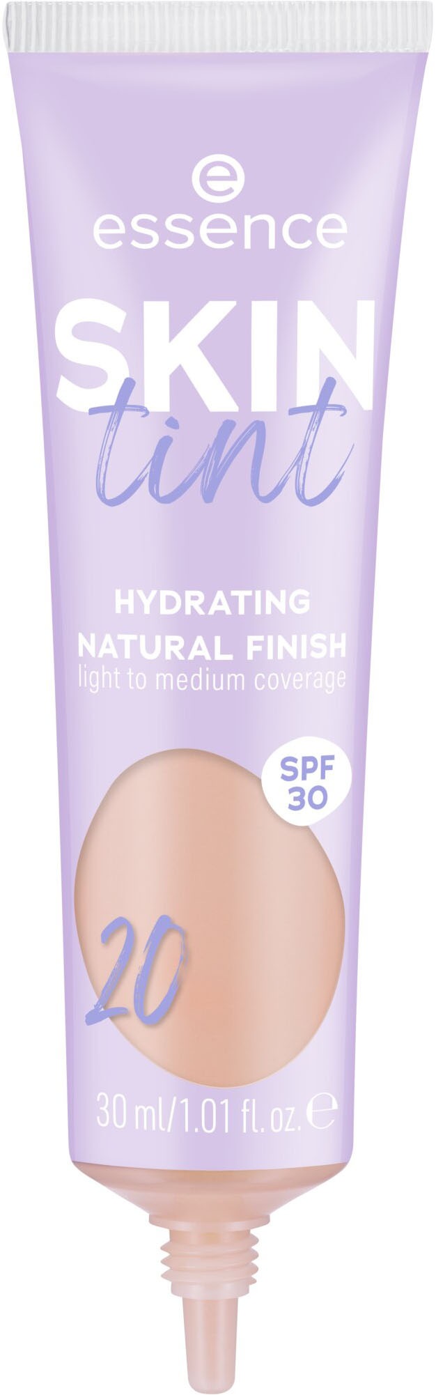 Essence Foundation »SKIN tint«, (3er Pack), mit veganen Inhaltsstoffen