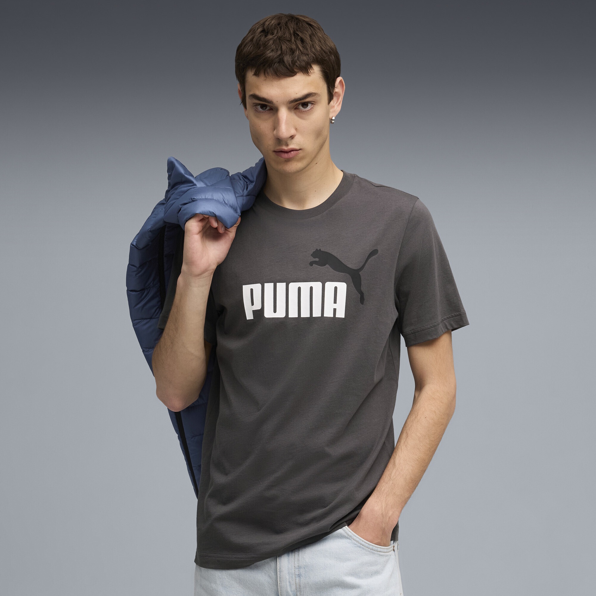PUMA T-Shirt "Essentials 2 Colour No. 1 Logo T-Shirt Herren" günstig online kaufen