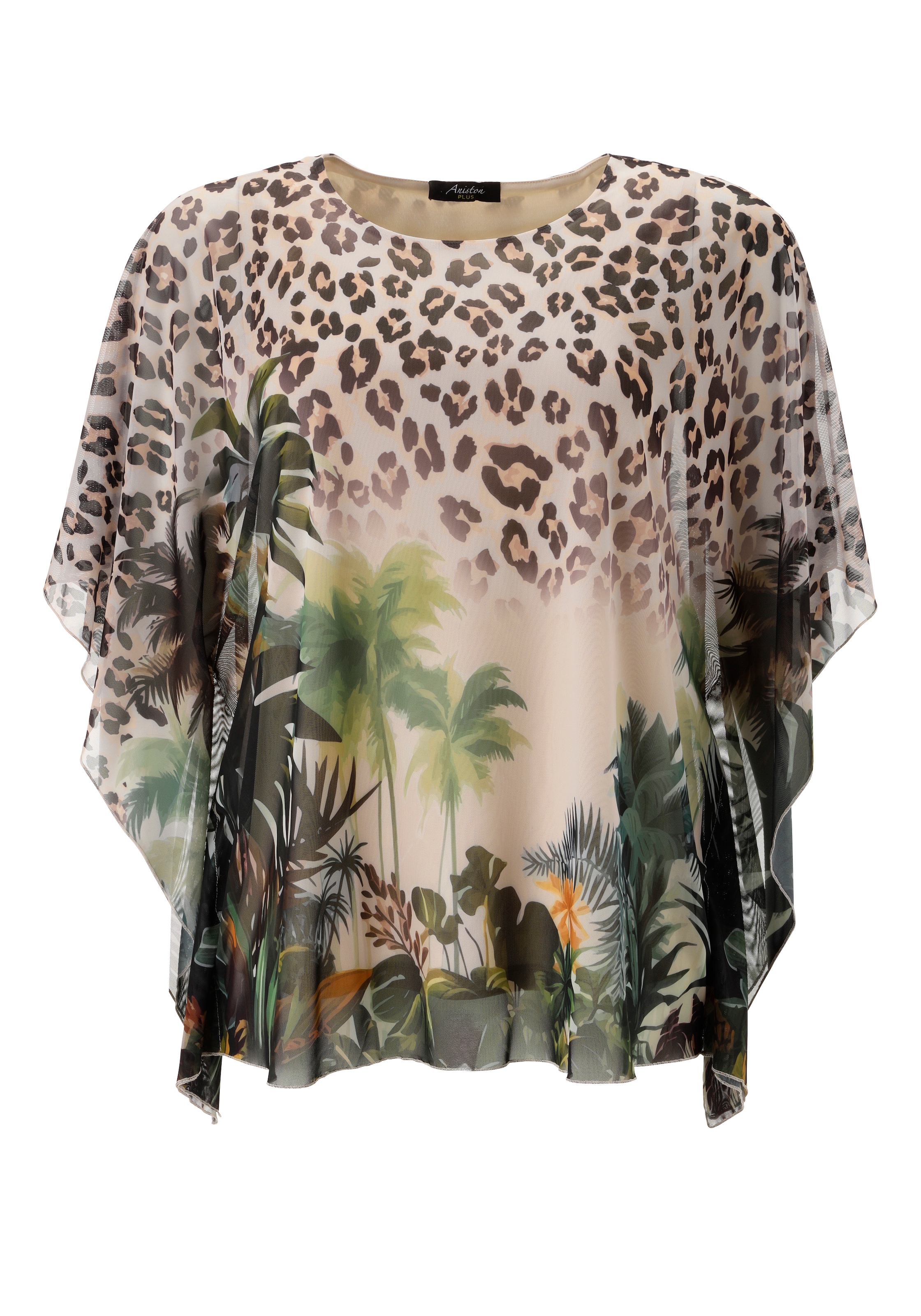 Aniston PLUS Blusenshirt sanft fallende Meshqualität - NEUE KOLLEKTION