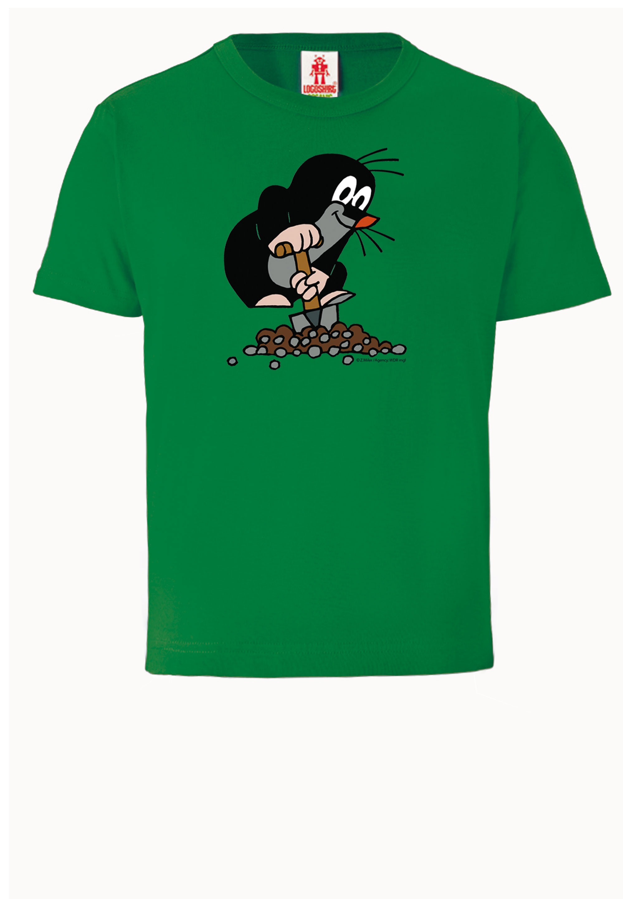 LOGOSHIRT T-Shirt »Der kleine Maulwurf«, mit coolem Print