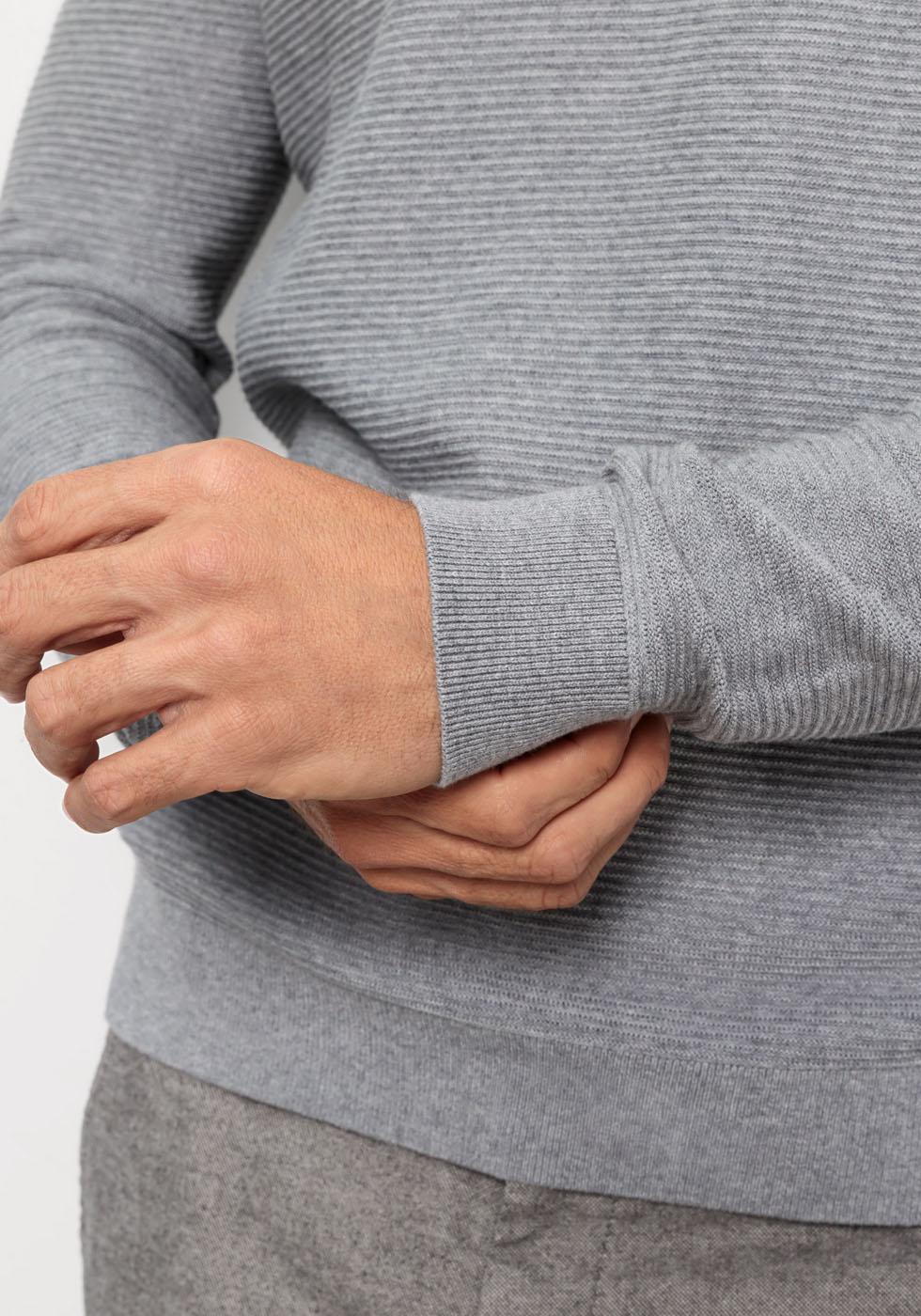 Thumbnail - OLYMP Troyer "OLYMP Strick Casual" mit modischer Struktur