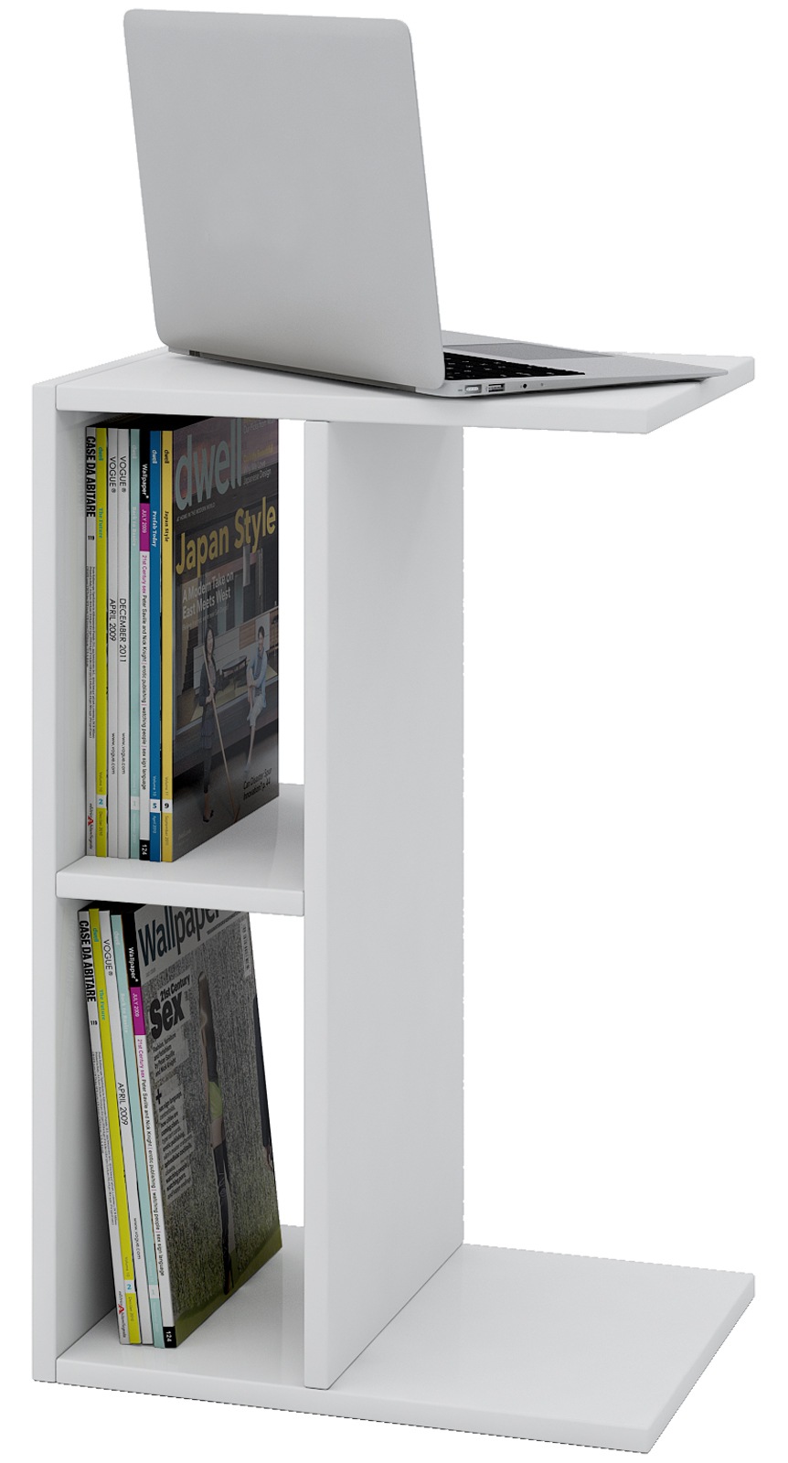 Couchtisch VCM, B:40cm T:30cmweiß, Wohnzimmer, Tische, "Holz Beistelltisch Couchtisch Sofatisch Nachto"