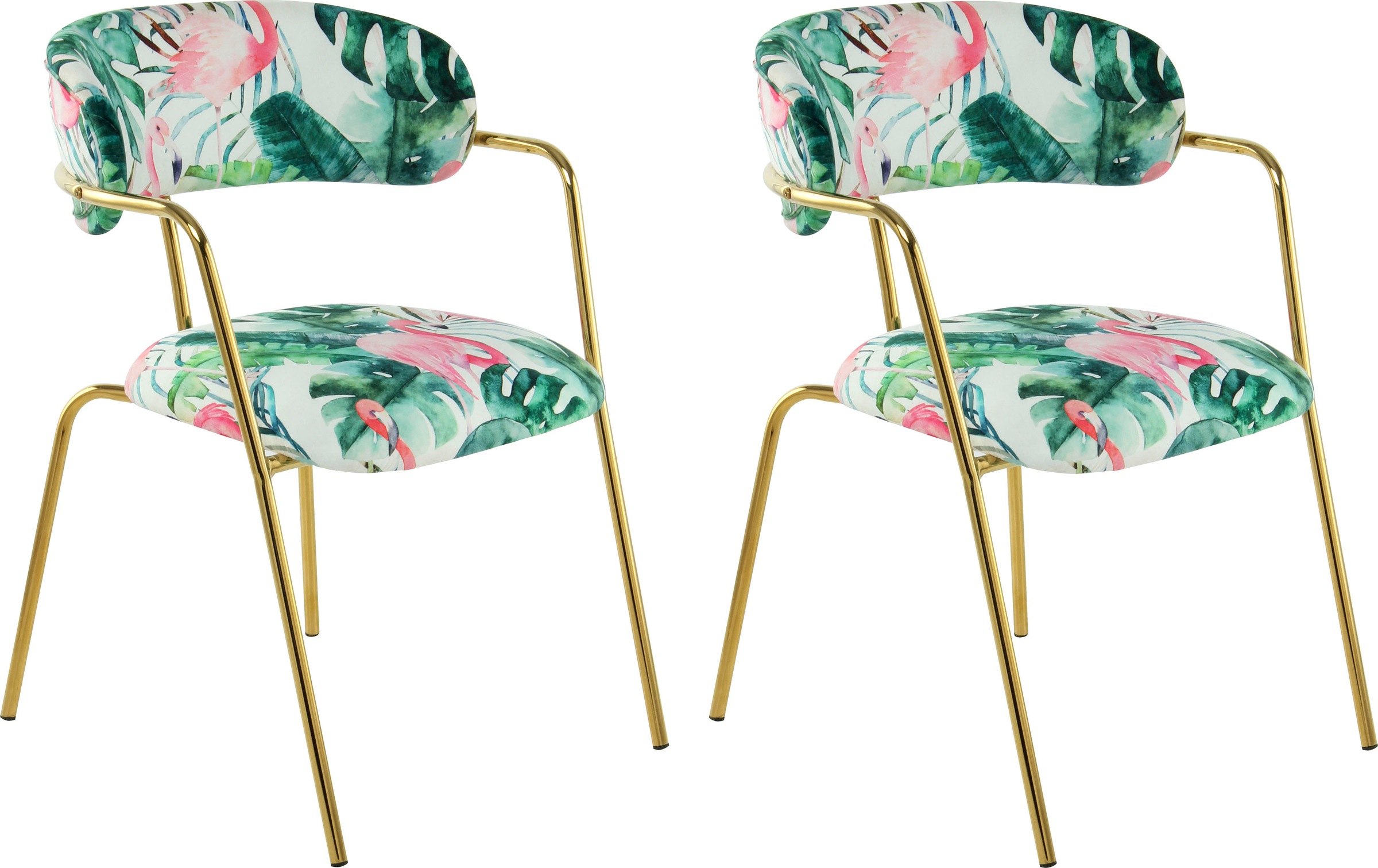 Kayoom Stuhl "Forest 425 2er-Set, samtweicher Bezug mit hohem Sitzkomfort" günstig online kaufen