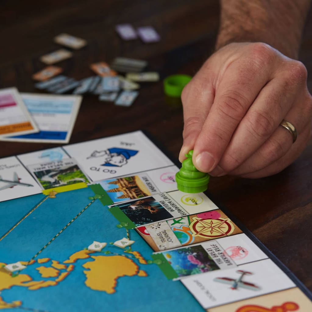 Hasbro Spiel »Monopoly Reise um die Welt«