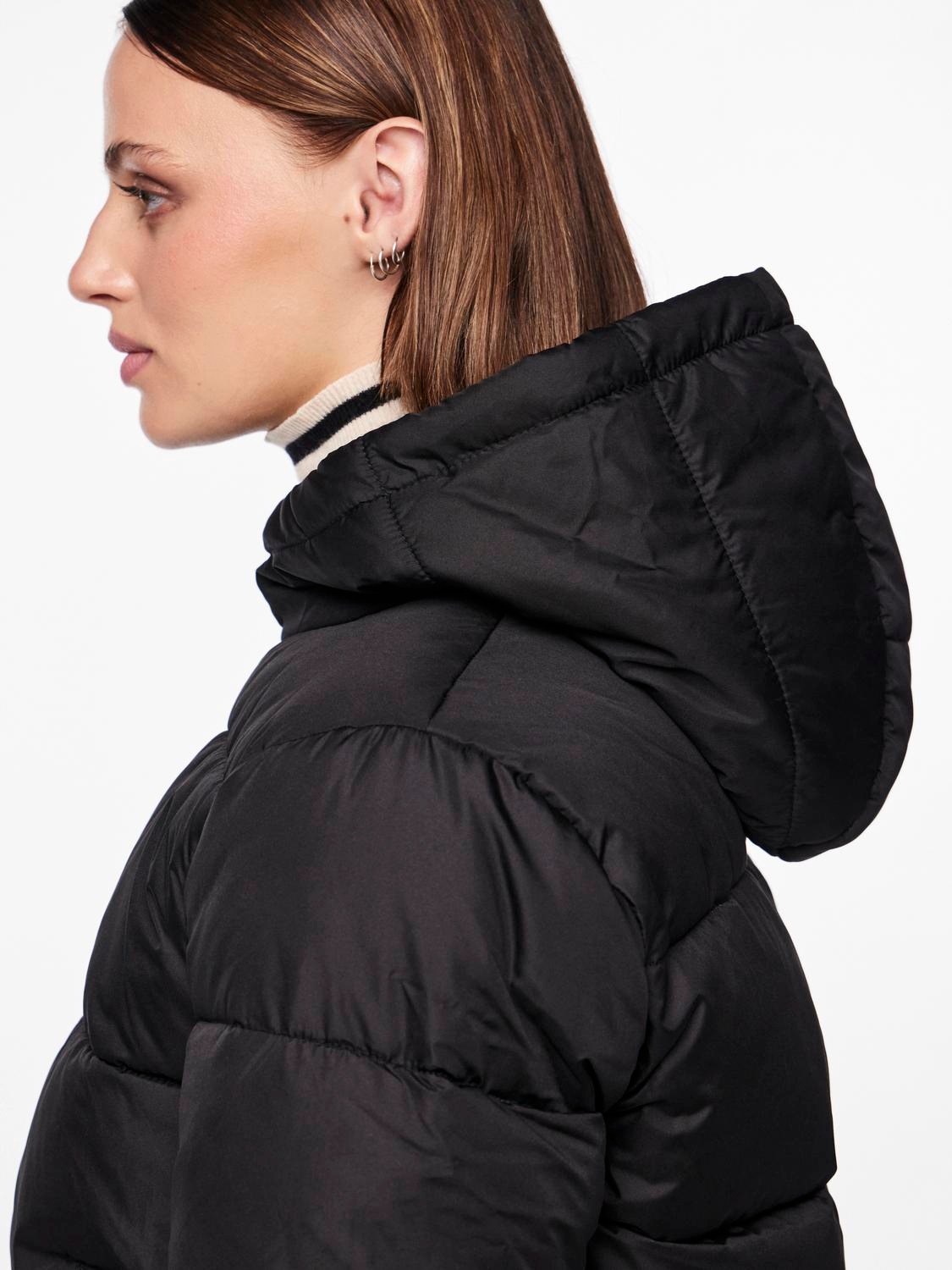 pieces "PCBEE NEW SHORT PUFFER JACKET NOOS BC" mit Kapuze Kunstfaser günstig online kaufen