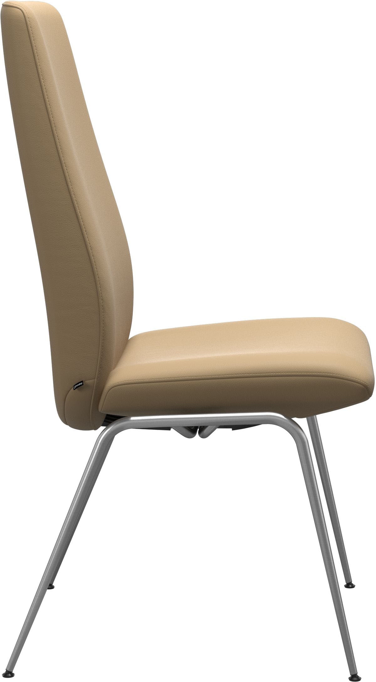 Stressless® Polsterstuhl »Laurel«, Leder PALOMA, High Back, Größe L, mit Beinen aus Stahl in Chrom matt