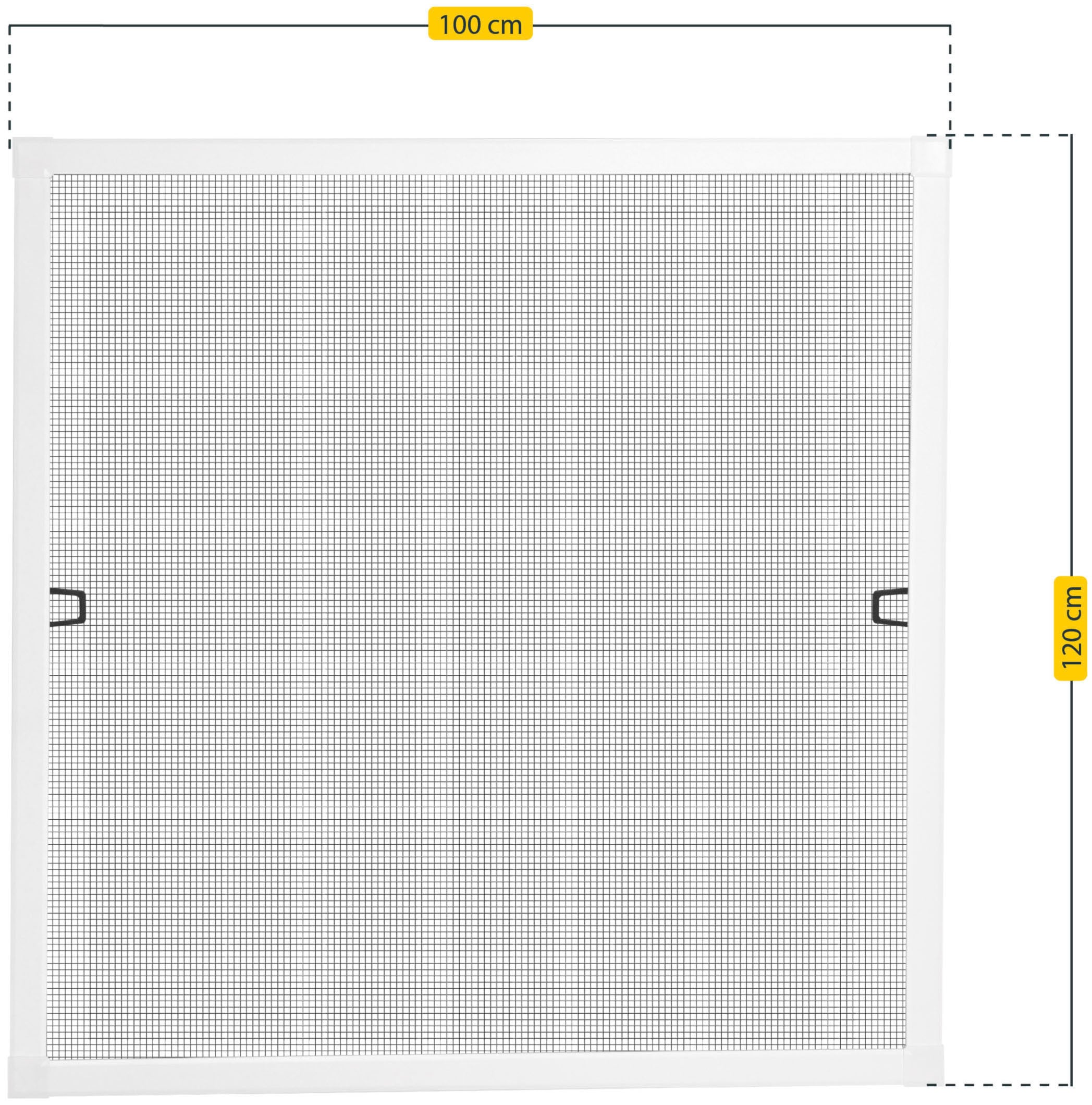 SCHELLENBERG Insektenschutz-Fensterrahmen »Fliegengitter Fenster auf 70030 100 Plus«, BAUR x | aus Aluminium, 120 Raten cm, weiß