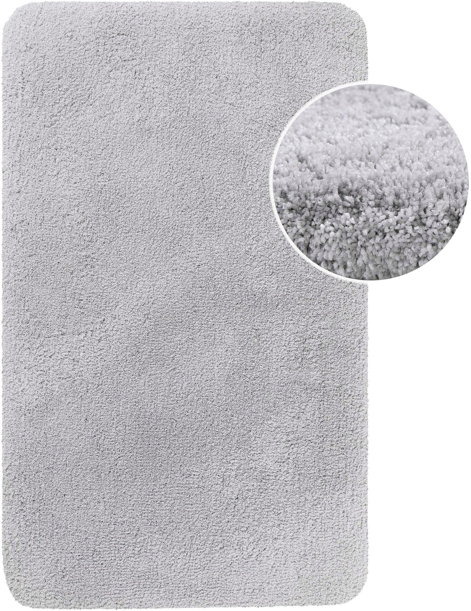 Homie Living Badematte "Porto Azzurro" Höhe 30 mm rutschhemmend beschichtet günstig online kaufen