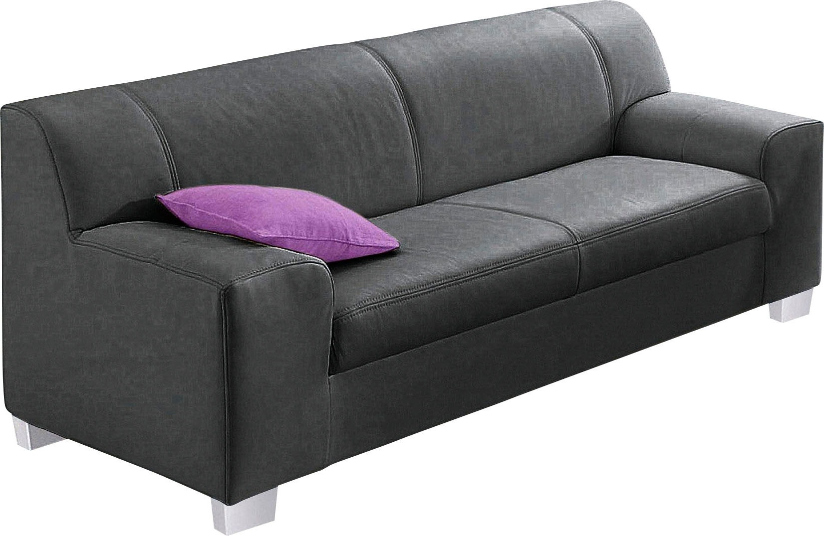 DOMO collection 3-Sitzer »Amando zeitlos und modern, komfortabel,«, in vielen Bezugsvarianten, auch in Leder
