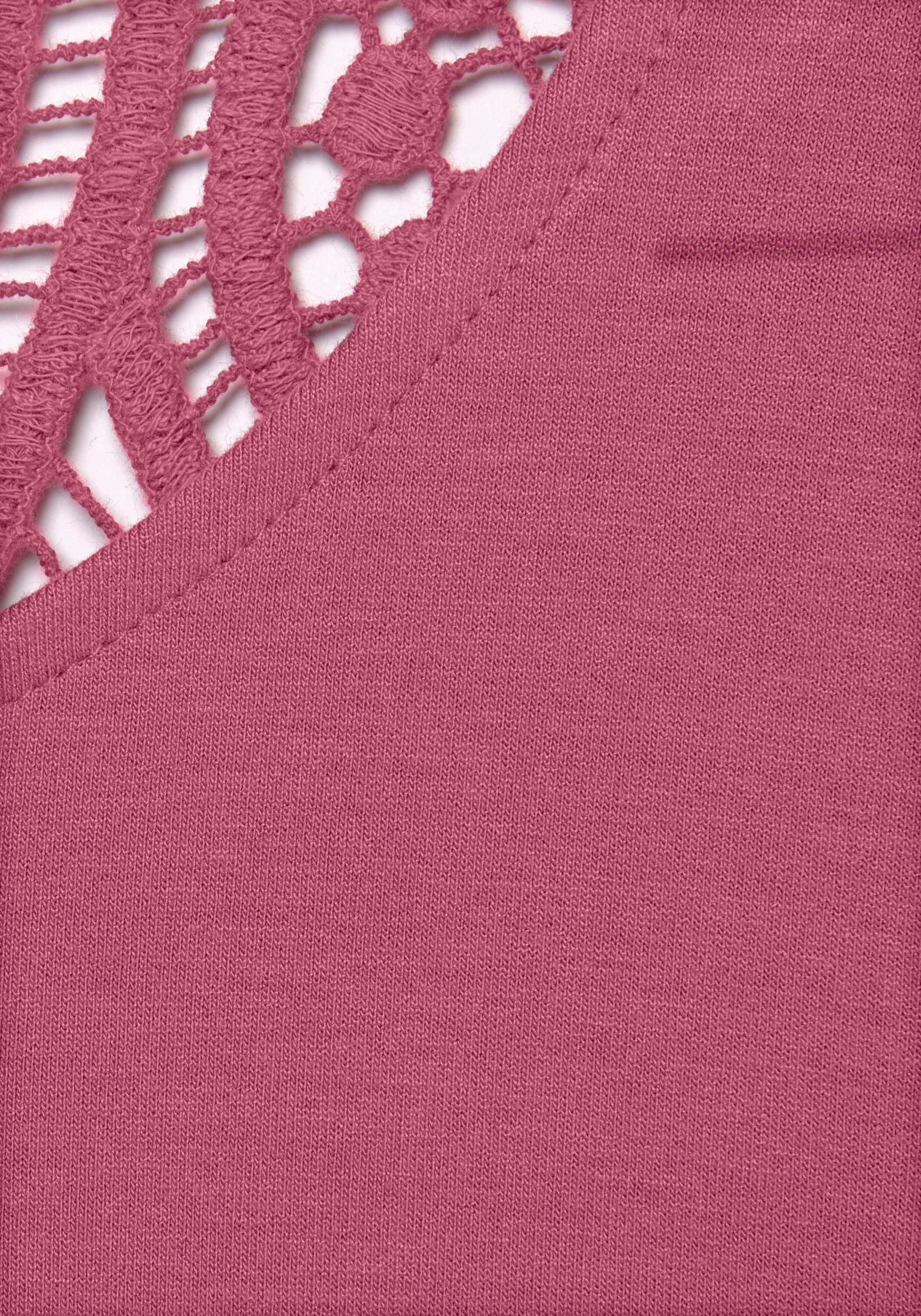 Vivance Vivance Short Sleeve Shirt Purple 36 3