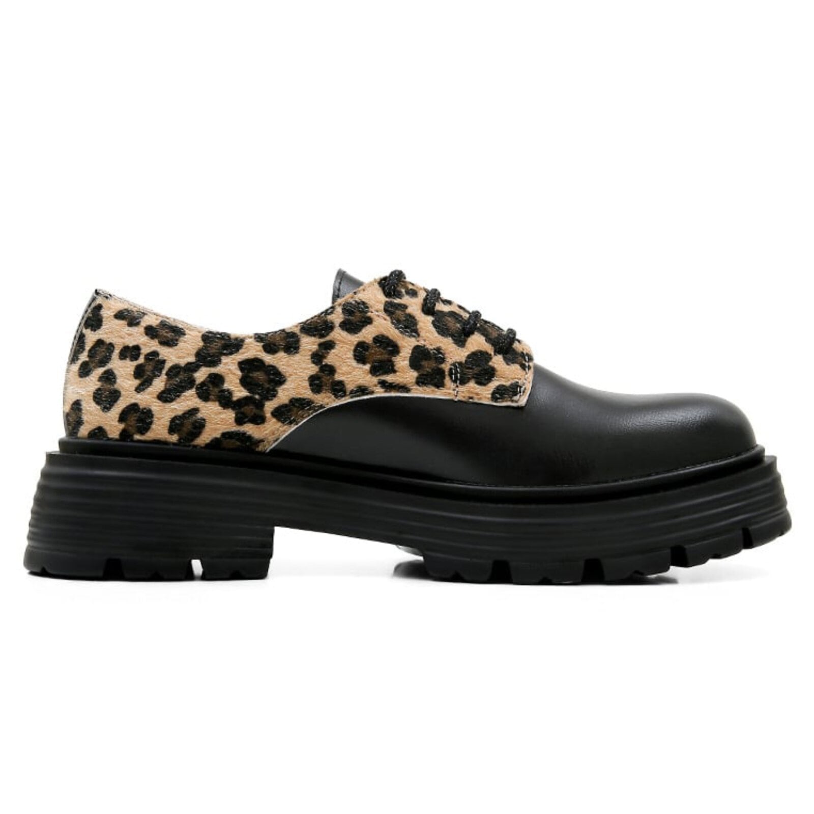 DOGO Ballerina »Brooklyn Black-Leo Damen Halbschuhe«, Handgefertigt