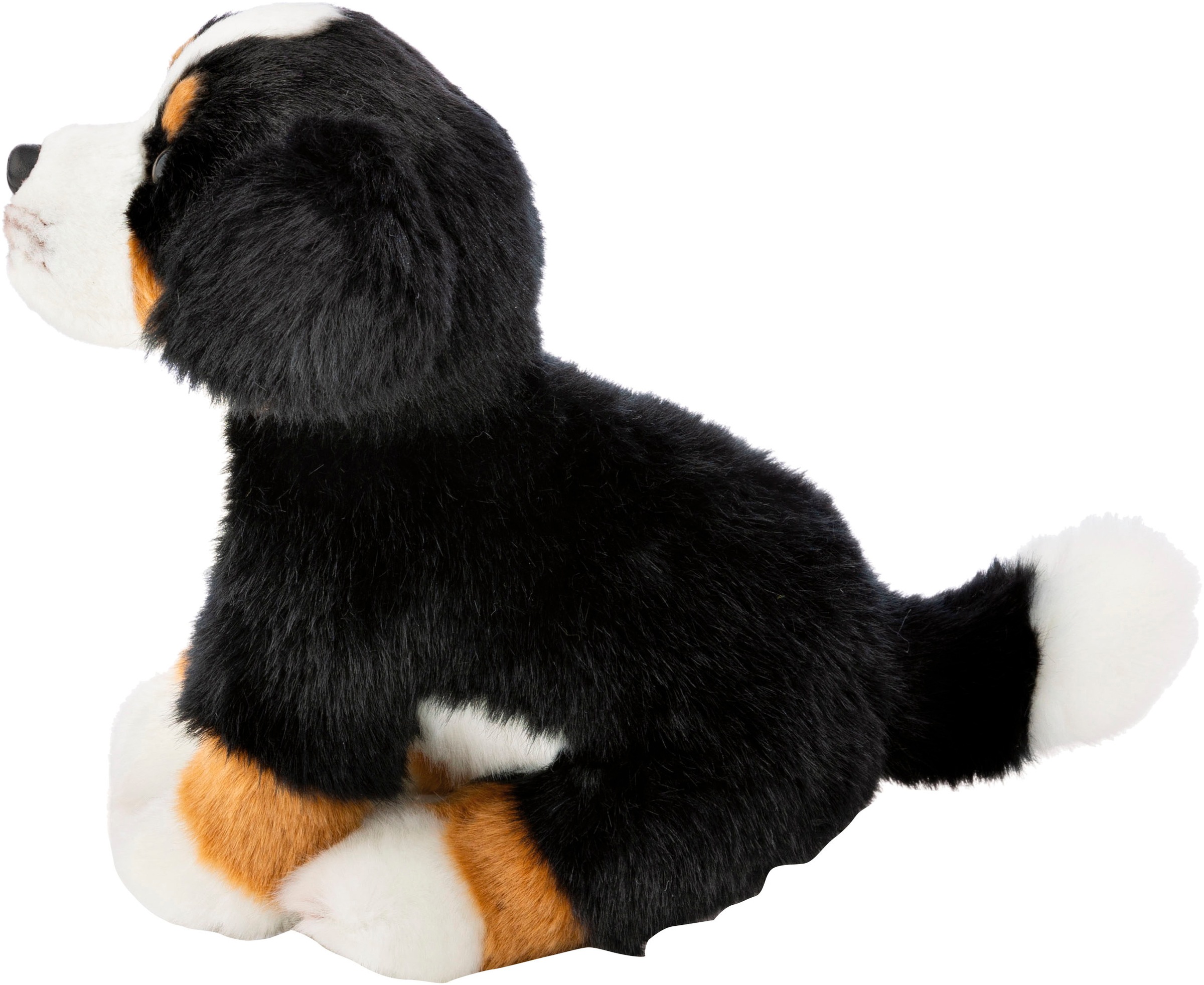 Nici Kuscheltier »Lifelike, Hund Berner Sennenhund, 20 cm«, enthält recyceltes Material (Global Recycled Standard)
