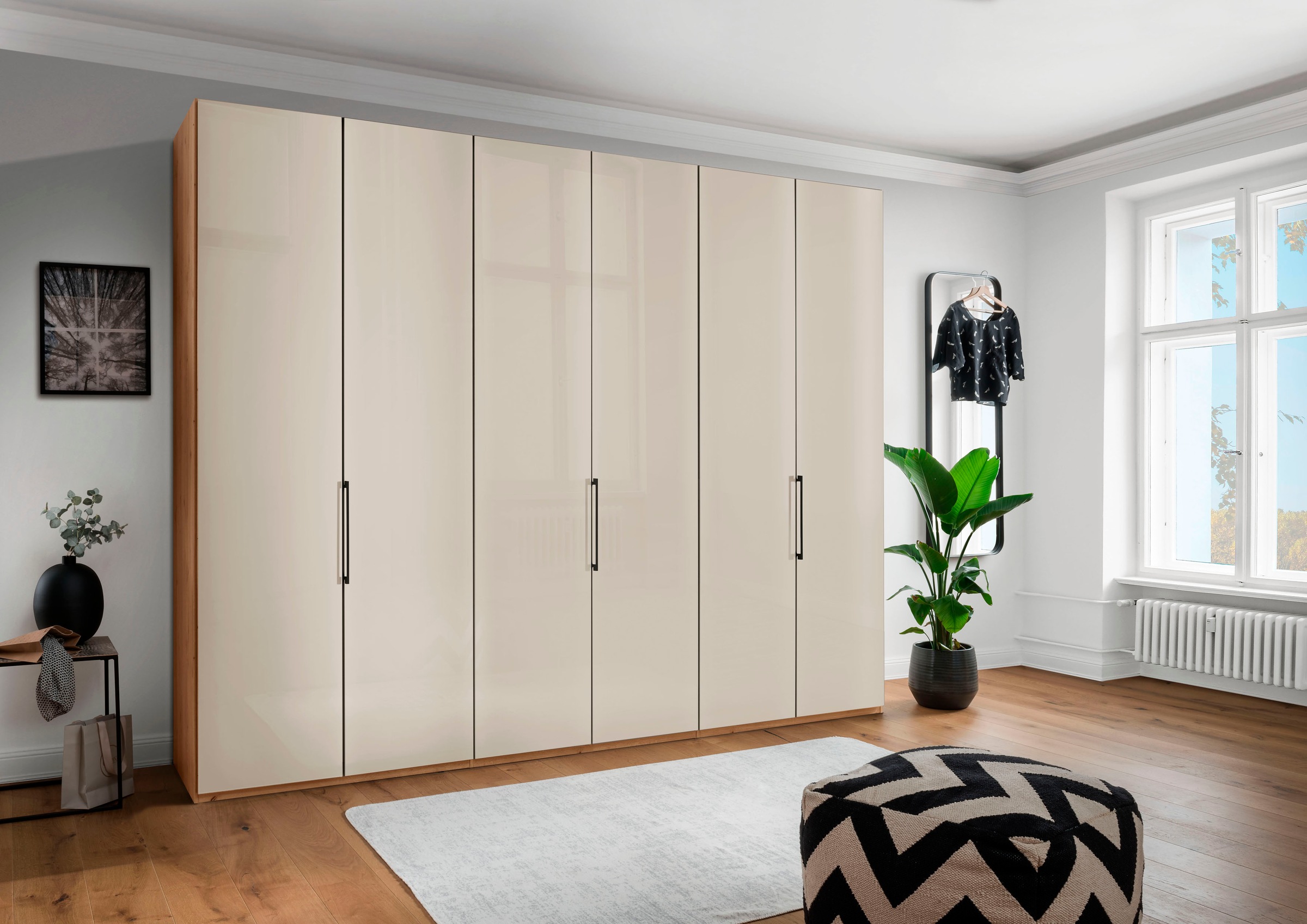 WIEMANN Drehtürenschrank "Monaco, Kleiderschrank, Schrank, Wäscheschrank, m günstig online kaufen
