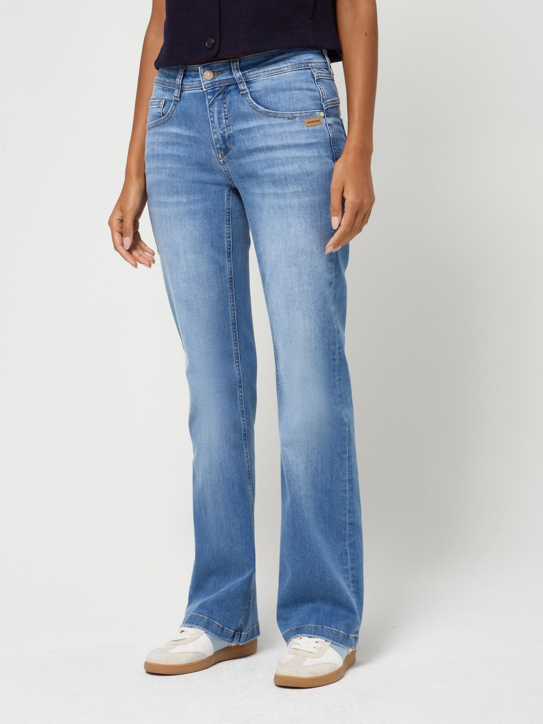GANG Tapered-fit-Jeans "94AMELIE FLARED" im 5-Pocket-Style