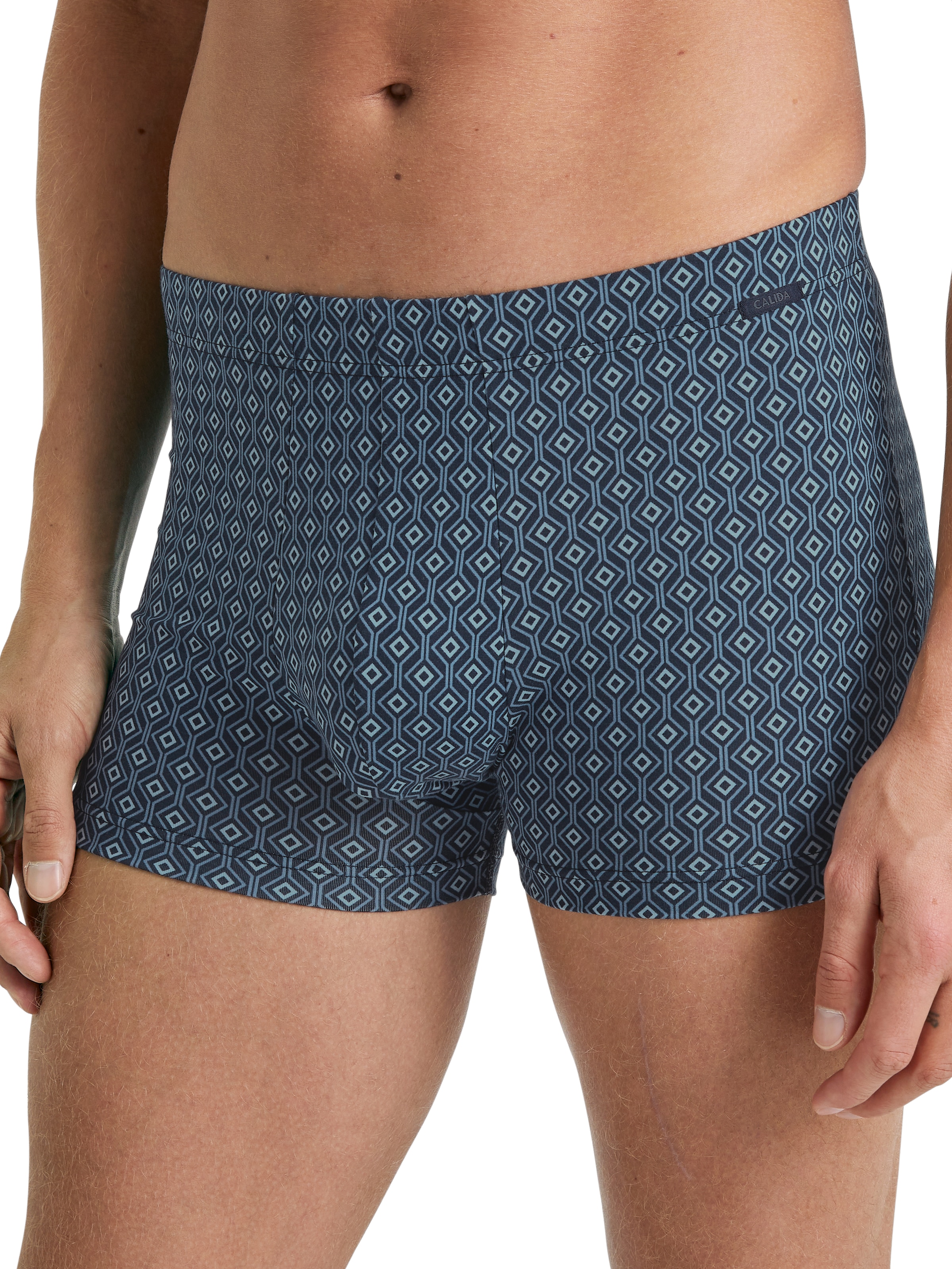 CALIDA Boxer "Grafic Cotton", elastisch, atmungsaktiv, Single Jersey, weich günstig online kaufen