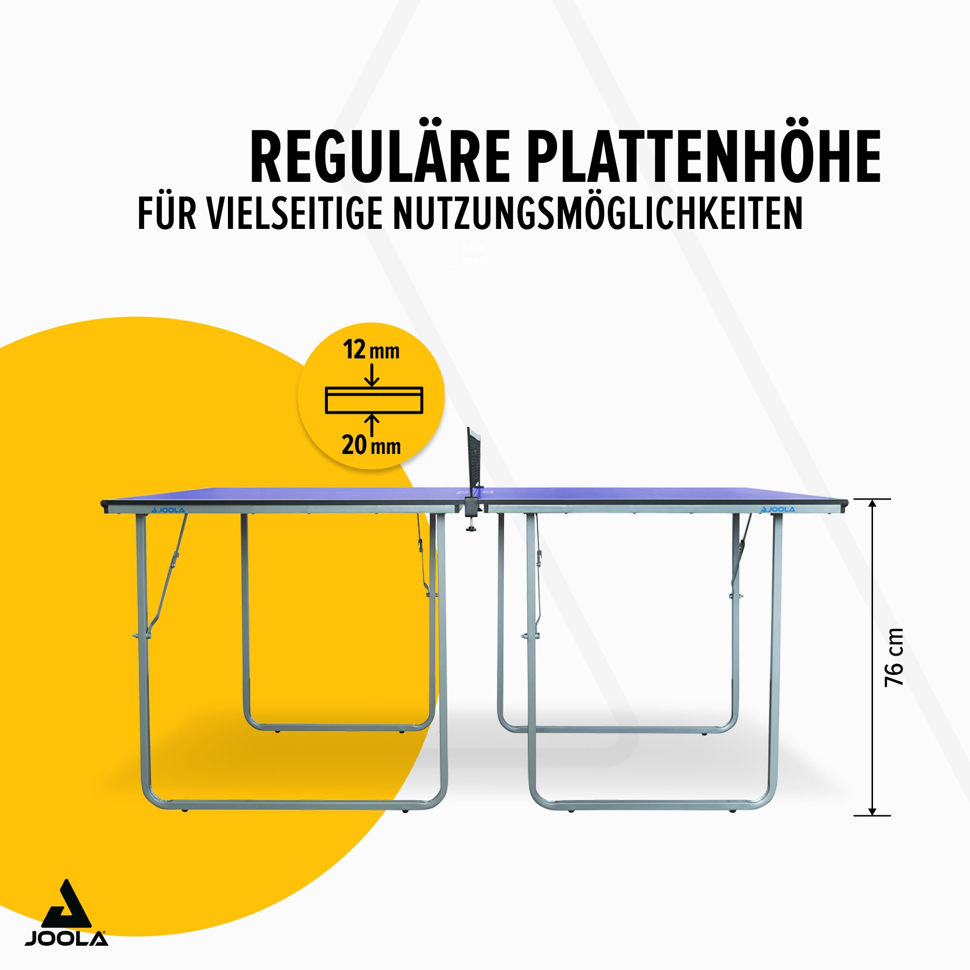 Joola Mini-Tischtennisplatte »Midsize« Das Netz ist im Lieferumfang enthalten