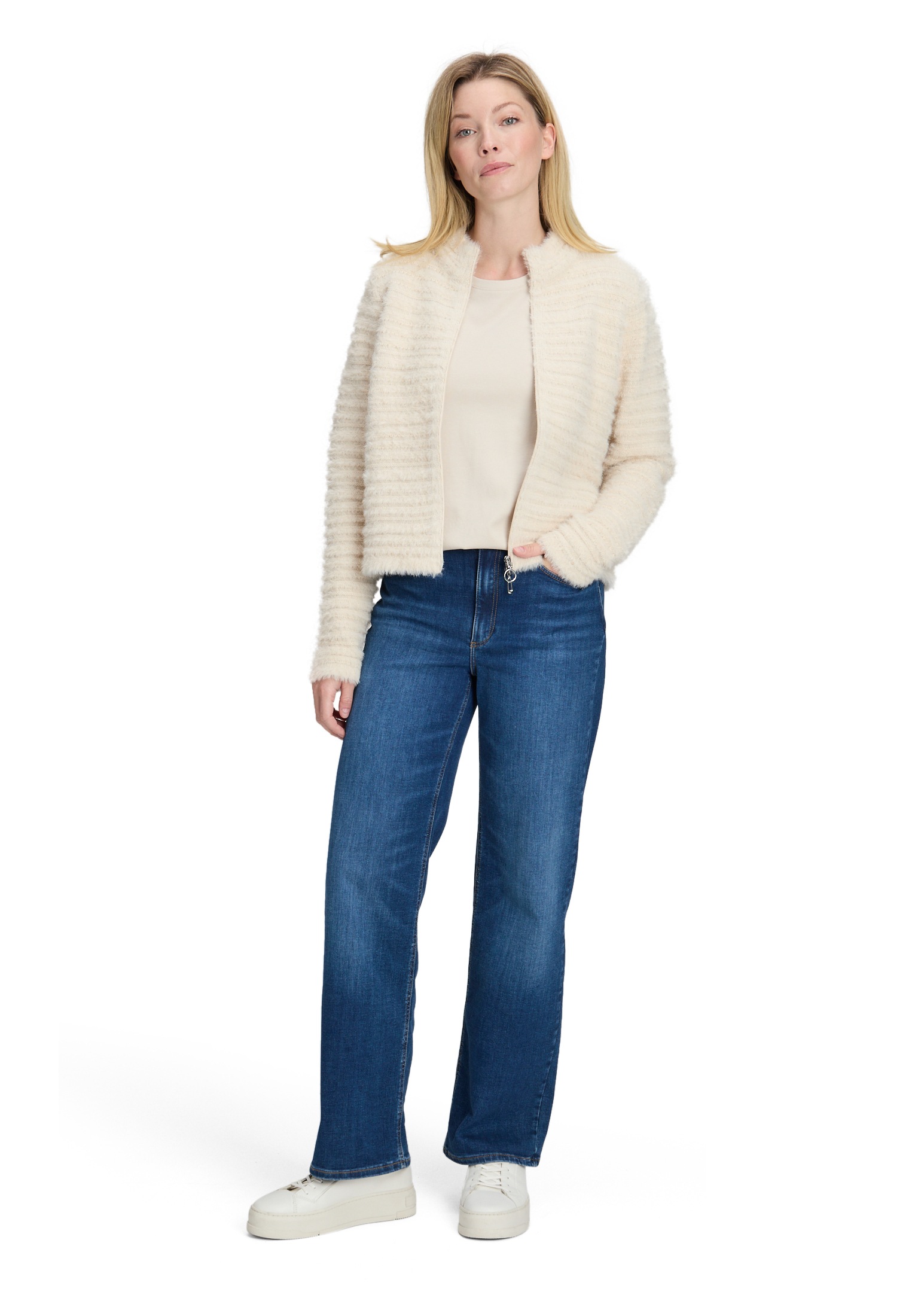 Betty Barclay Strickjacke »Betty Barclay Damen Grobstrickjacke mit Struktur«