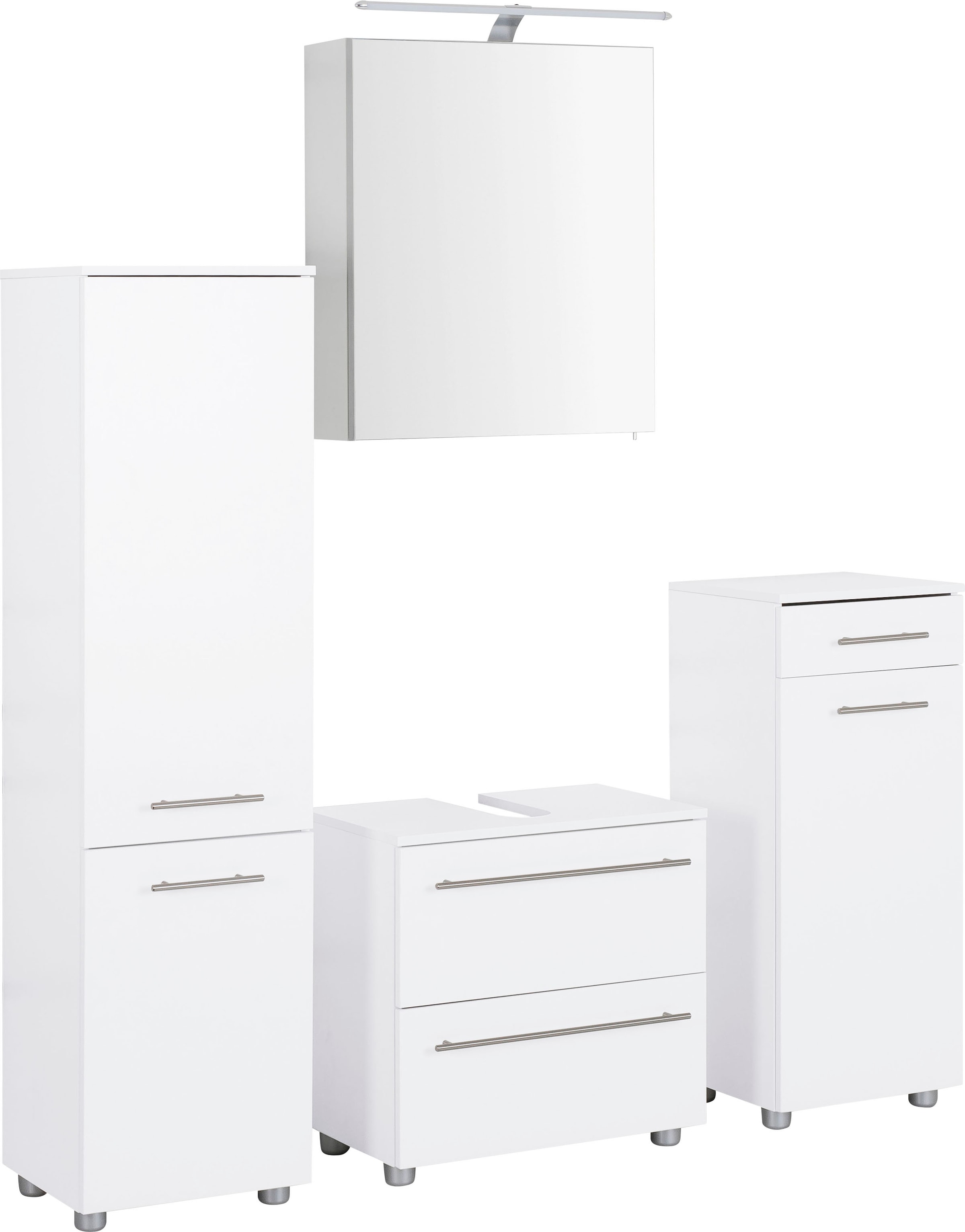 OPTIFIT Badmöbel-Set "Bern" 4 Stk. tlg. günstig online kaufen