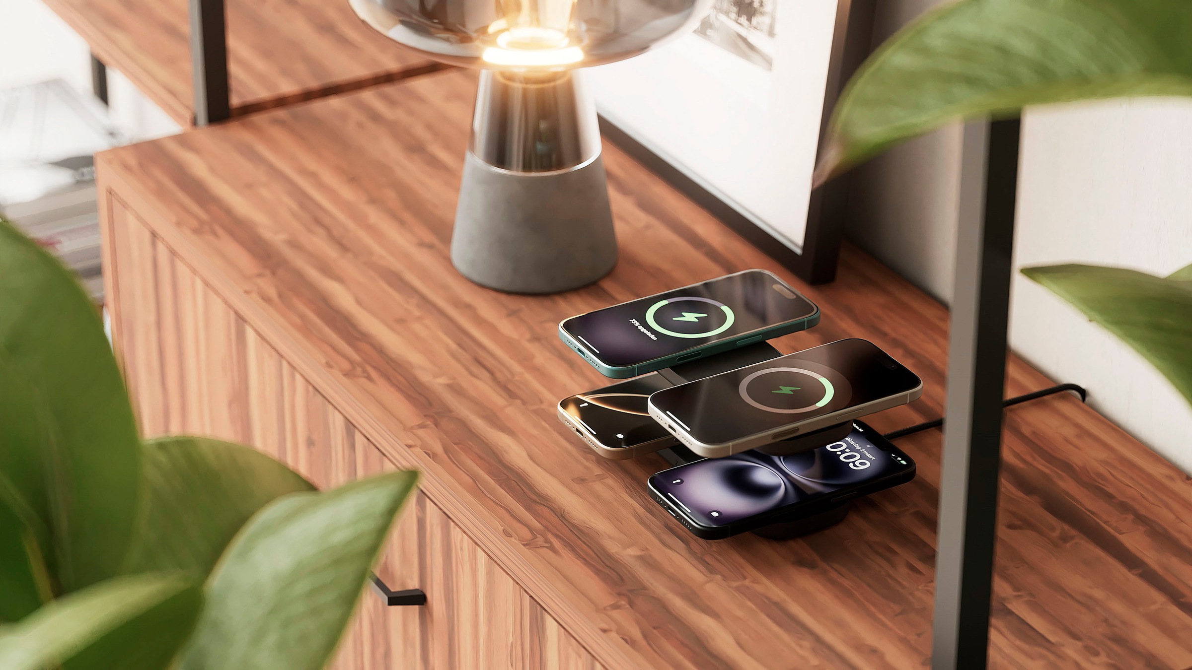 Zens Ladestation »Quattro Charger Pro 4«