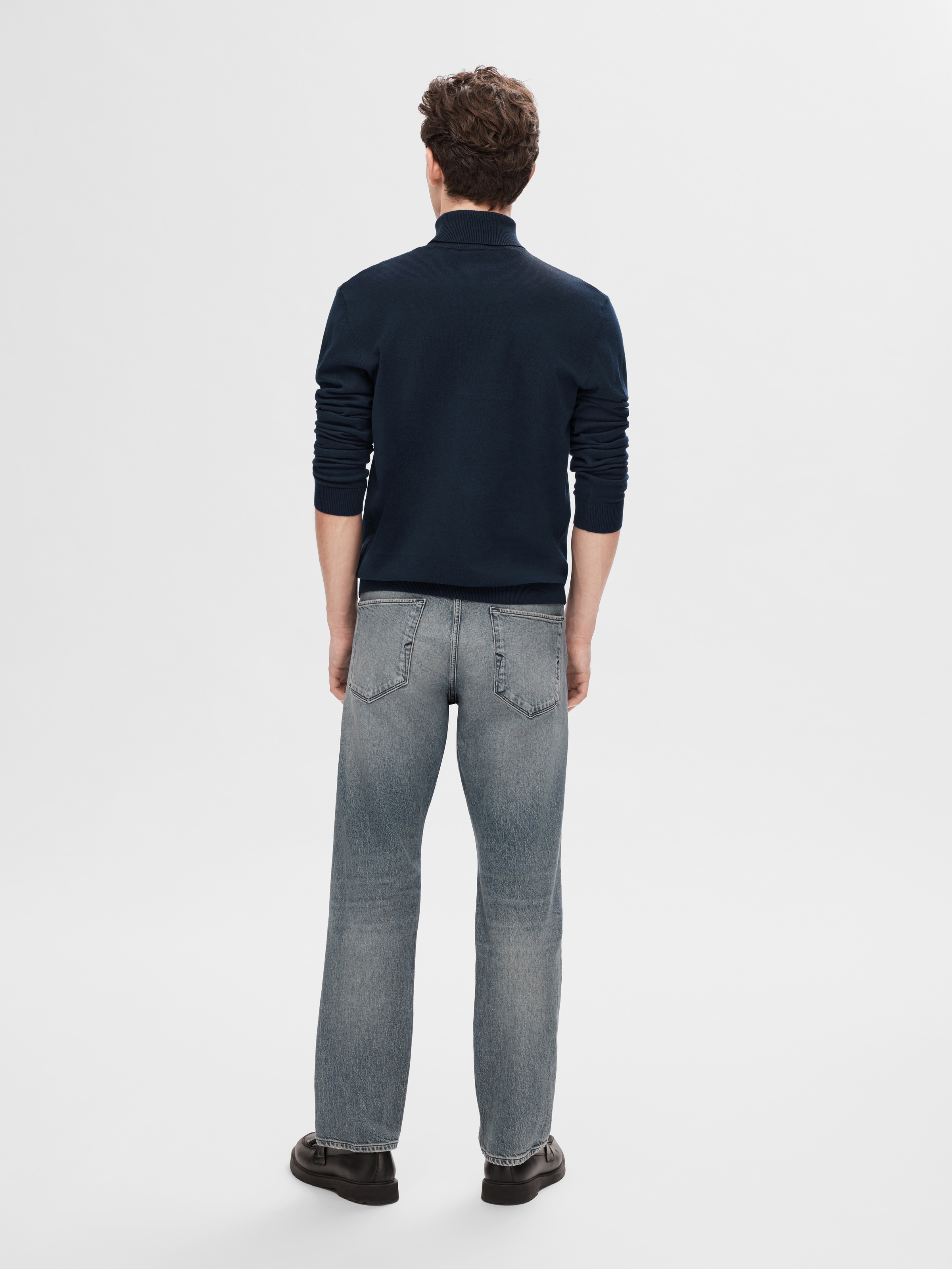 SELECTED Rollkragenpullover »SLHBERG ROLL NECK NOOS«