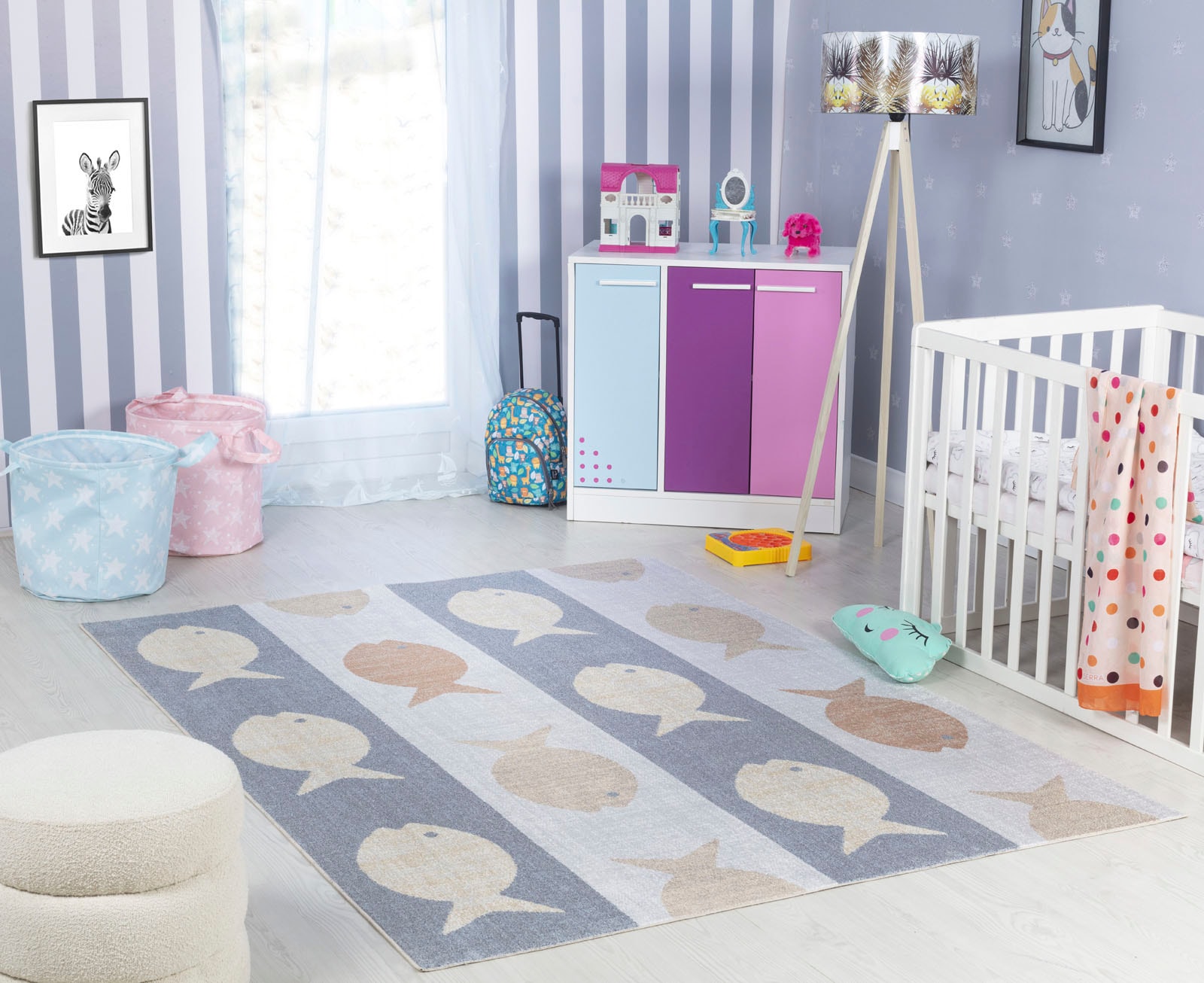 Livabliss Kinderteppich "PEKIN" rechteckig 6 mm Höhe Kids günstig online kaufen