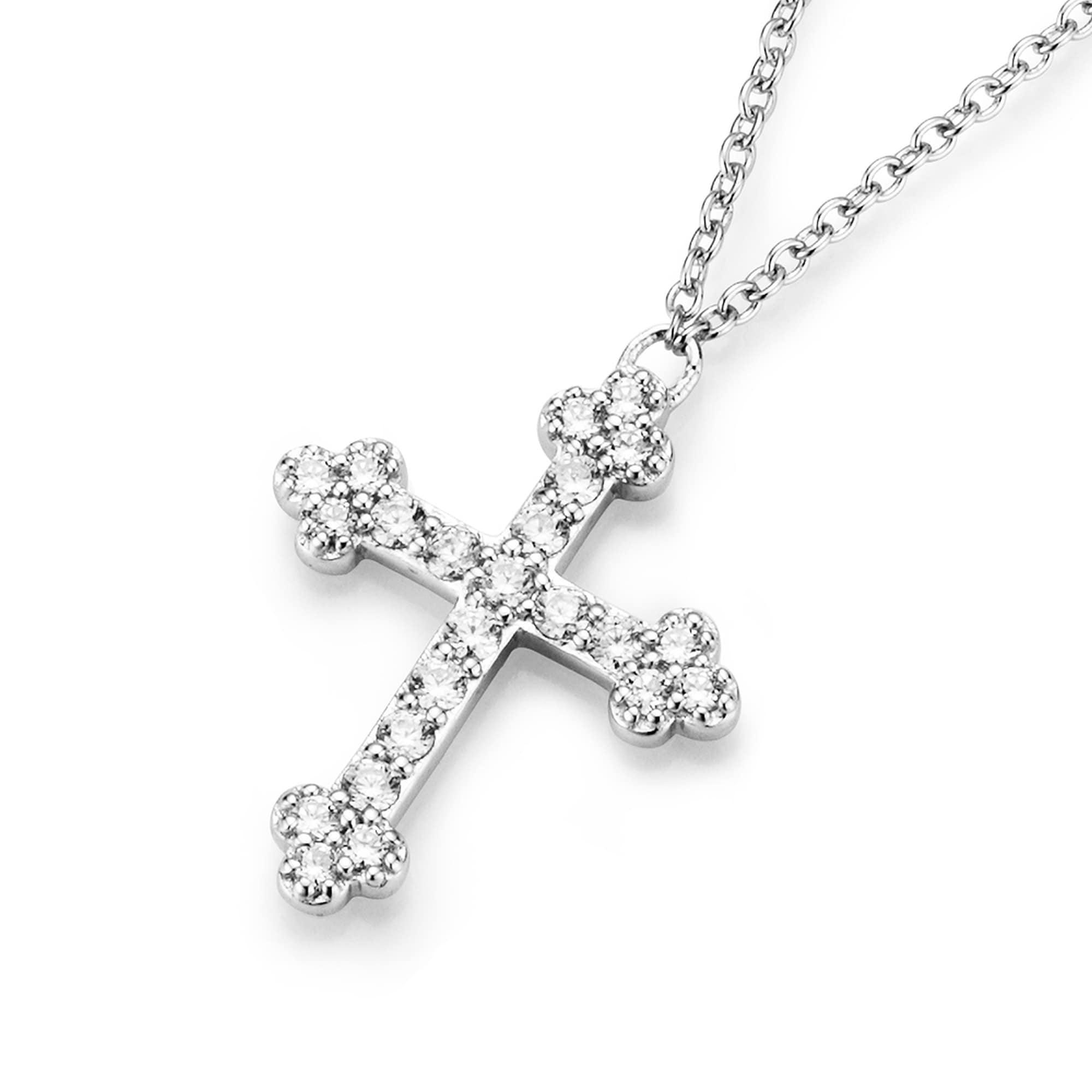 GIORGIO MARTELLO MILANO Kreuzkette »Kreuz Anhänger, Silber 925«