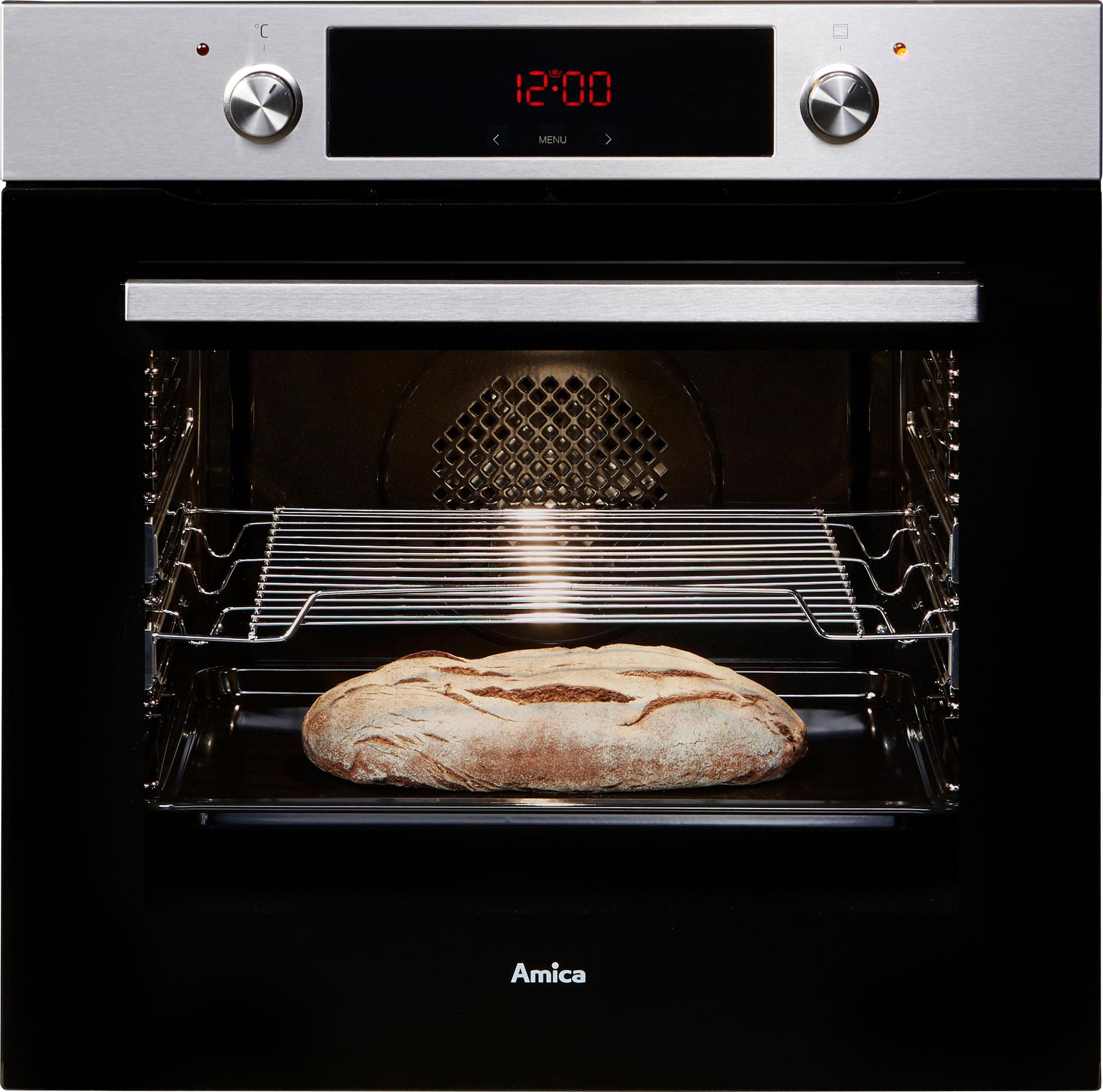 Amica Backofen-Set »BOXC 954 000«, 954 Liter 77 mit Reinigungsfunktion, | großer E, BOXC BAUR mit Timer, Heißluft Steam XXL Simple und 2-fach-Teleskopauszug, 000 Volumen