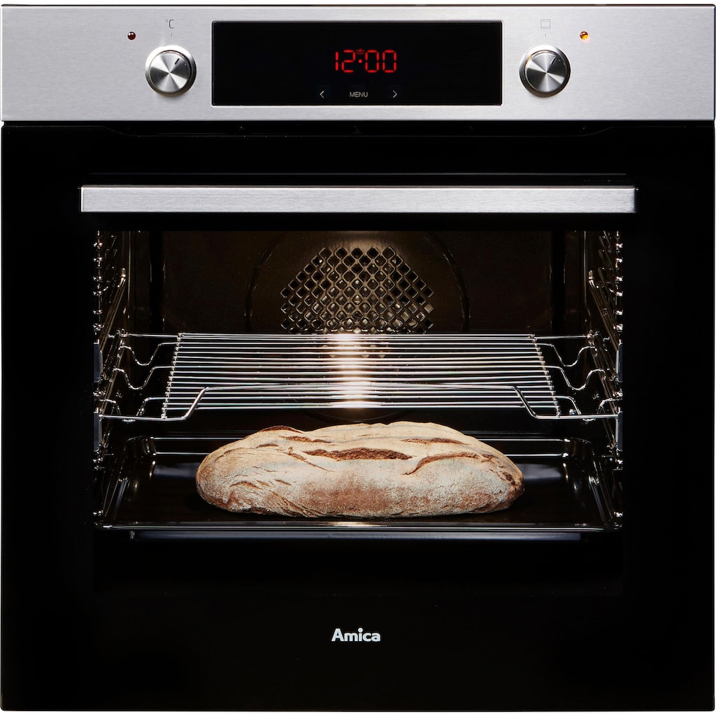 Amica Backofen-Set »BOXC 954 000«, BOXC 954 000 E, mit 2-fach-Teleskopauszug, Simple Steam Reinigungsfunktion