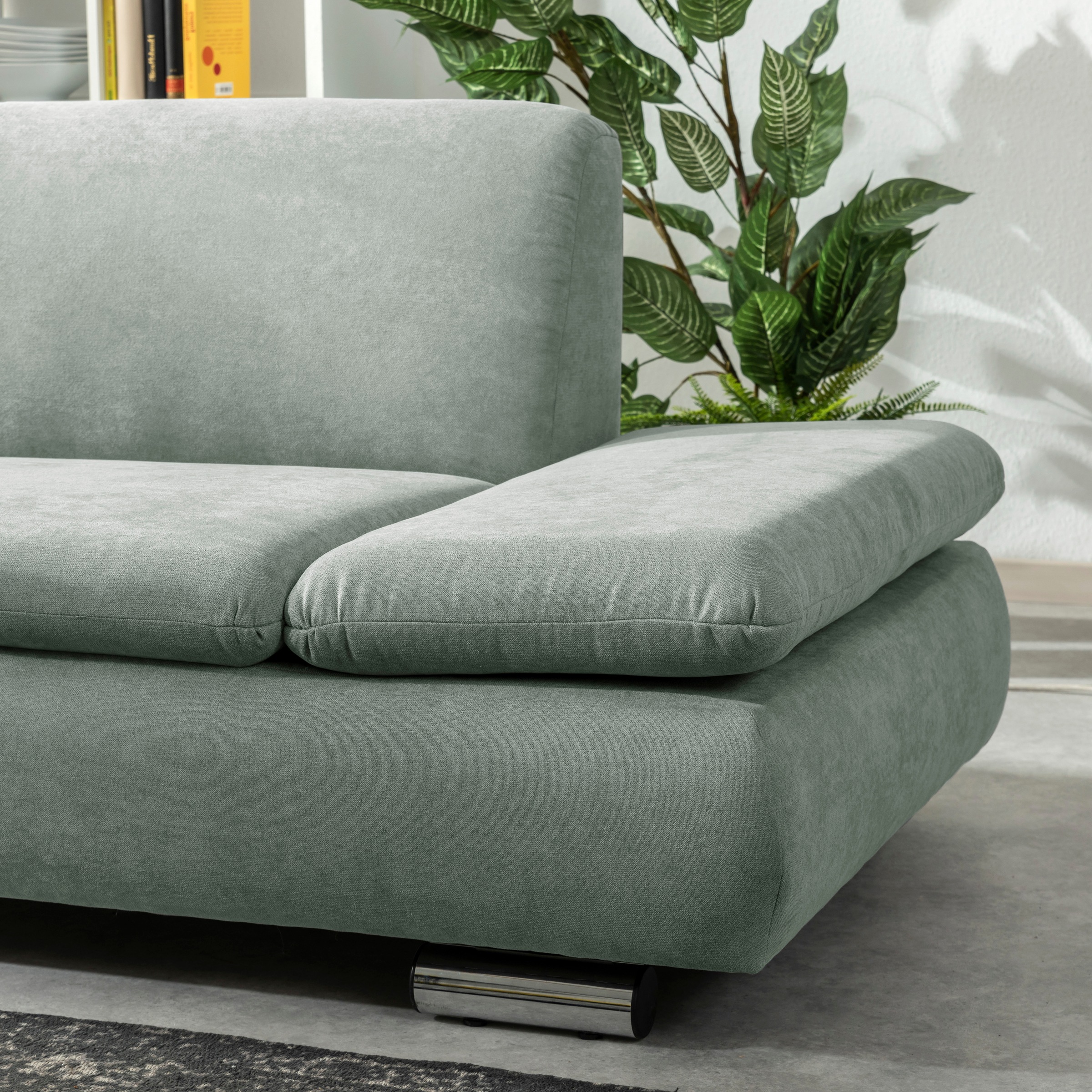 Max Winzer® Ecksofa »Toulouse«, mit klappbaren Armlehnen, Breite 271 cm