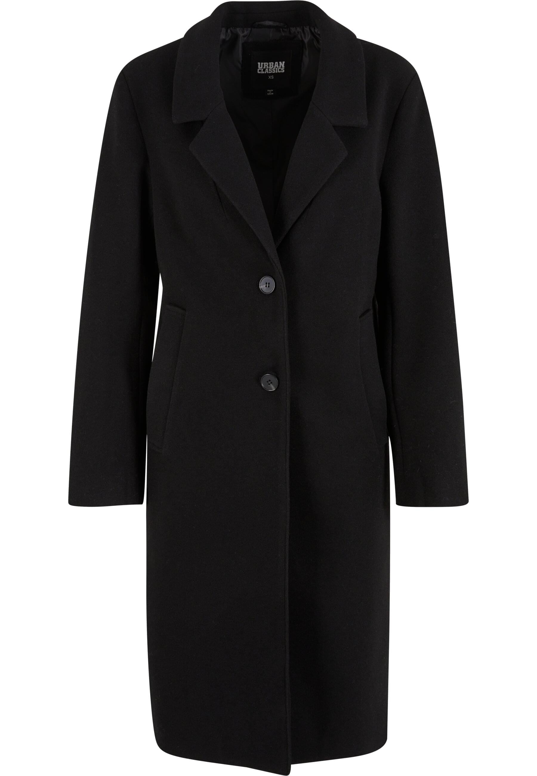 URBAN CLASSICS Winterjacke "Urban Classics Ladies Basic Coat" 1 Stk. tlg. o günstig online kaufen
