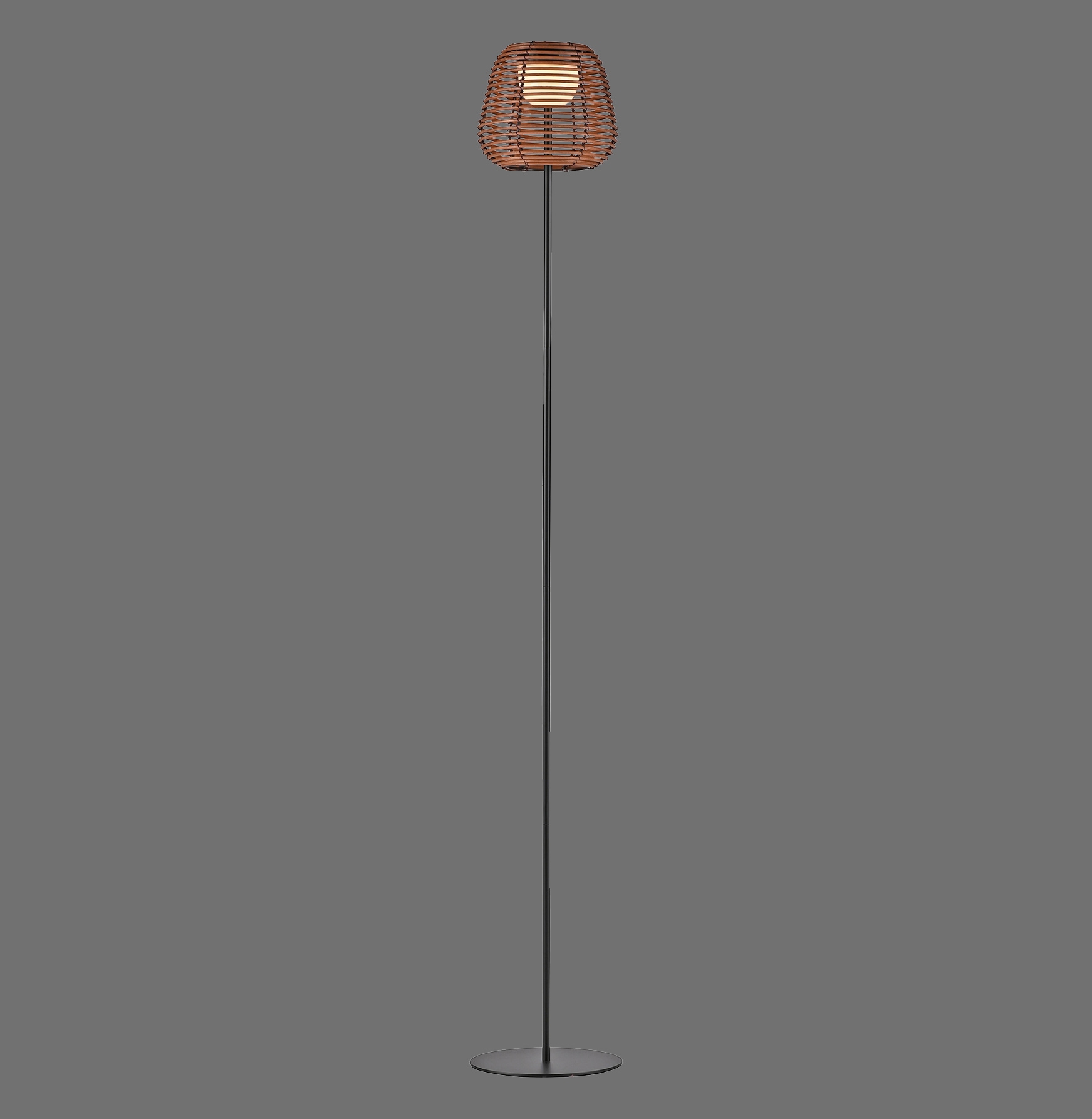 JUST LIGHT Stehlampe »ASKIA«, 1 flammig, Leuchtmittel LED-Modul | LED fest integriert, Akkuleuchte