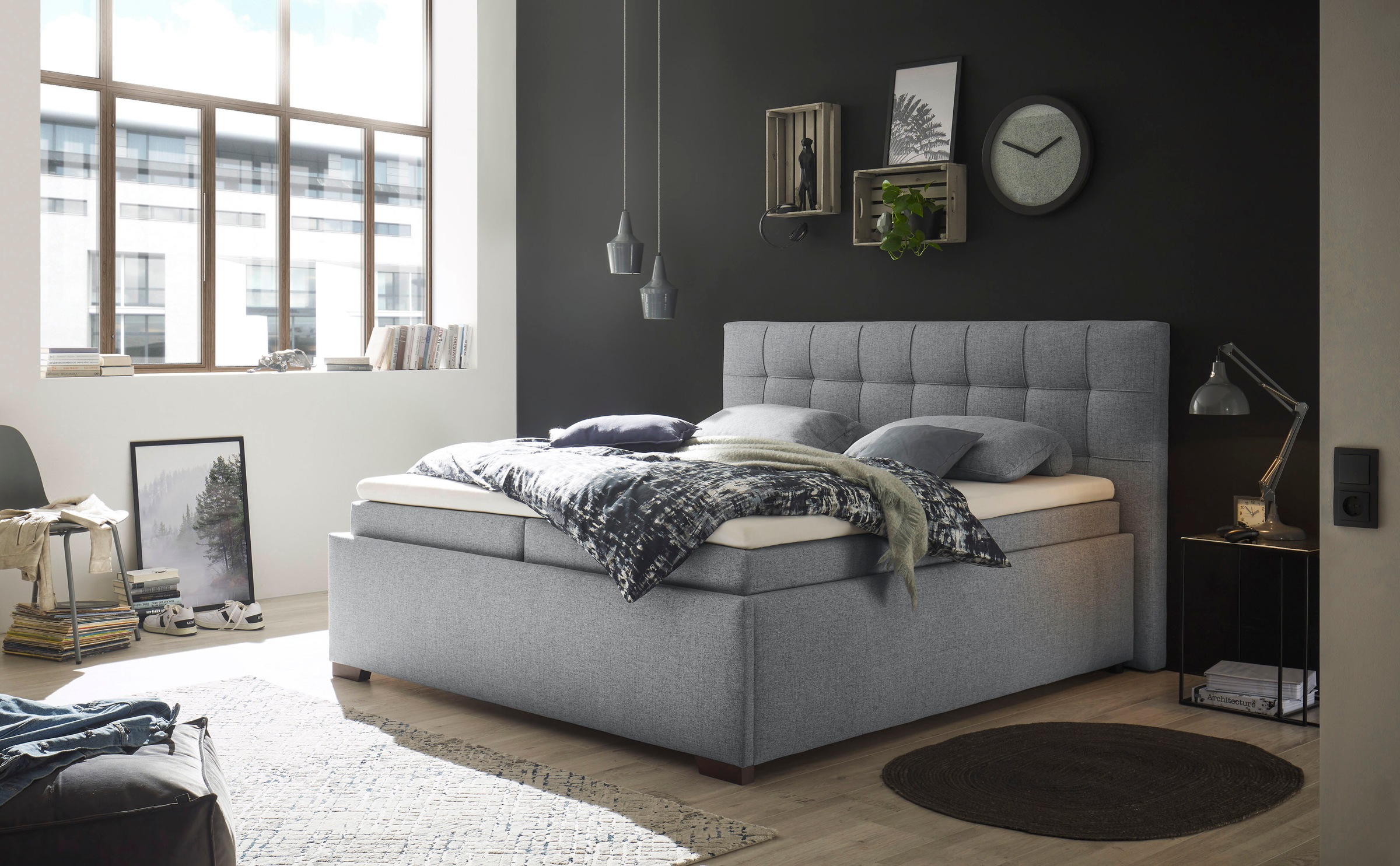 ED EXCITING DESIGN Boxbett »Artos«, inkl. zwei Bettkästen