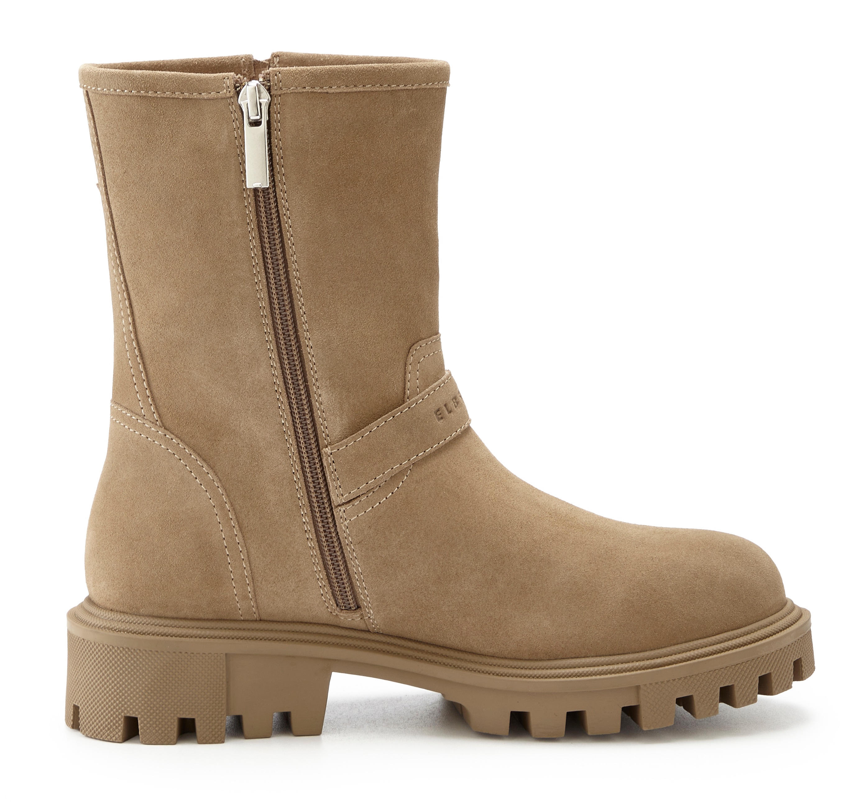 Thumbnail - Elbsand Stiefelette aus Leder mit trendigen Zierschnallen, Stiefel, Boots