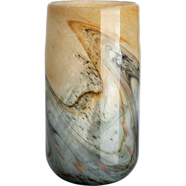 GILDE Tischvase »Vida, mit Farbverlauf«, (1 St.), dekorative Vase aus Glas,  Blumenvase bestellen | BAUR